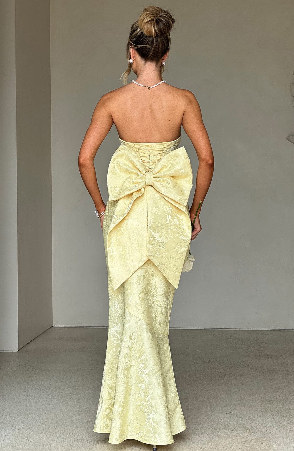 Abito Maxi Giallo