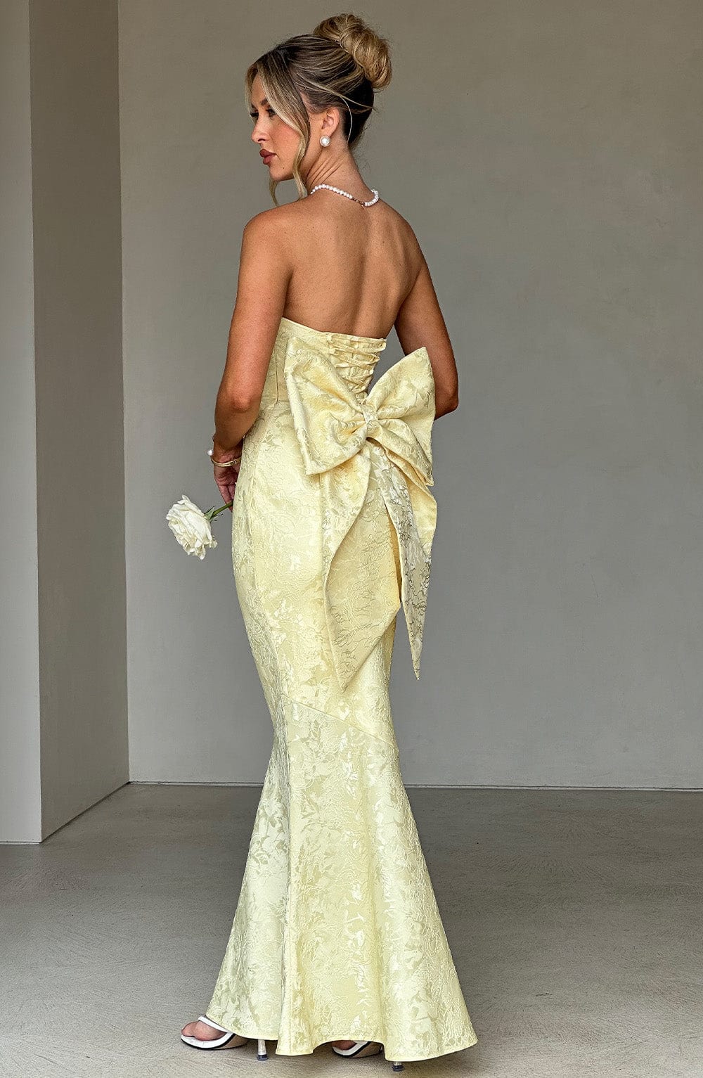 Abito Maxi Giallo
