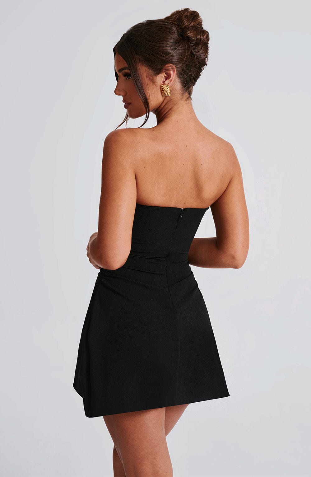 Abito Mini Fleur Nero