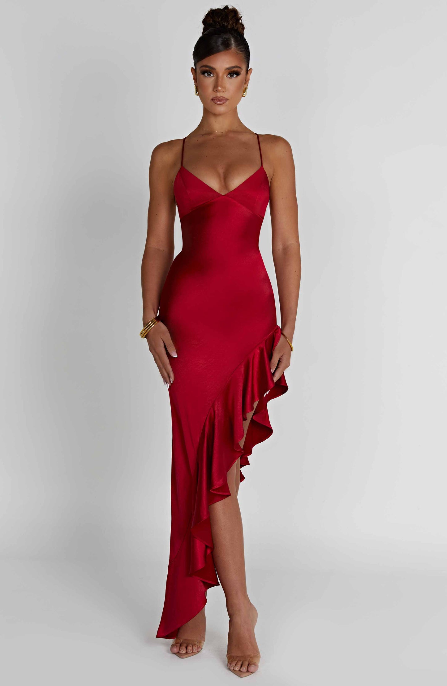 Abito Flora Donna Rosso