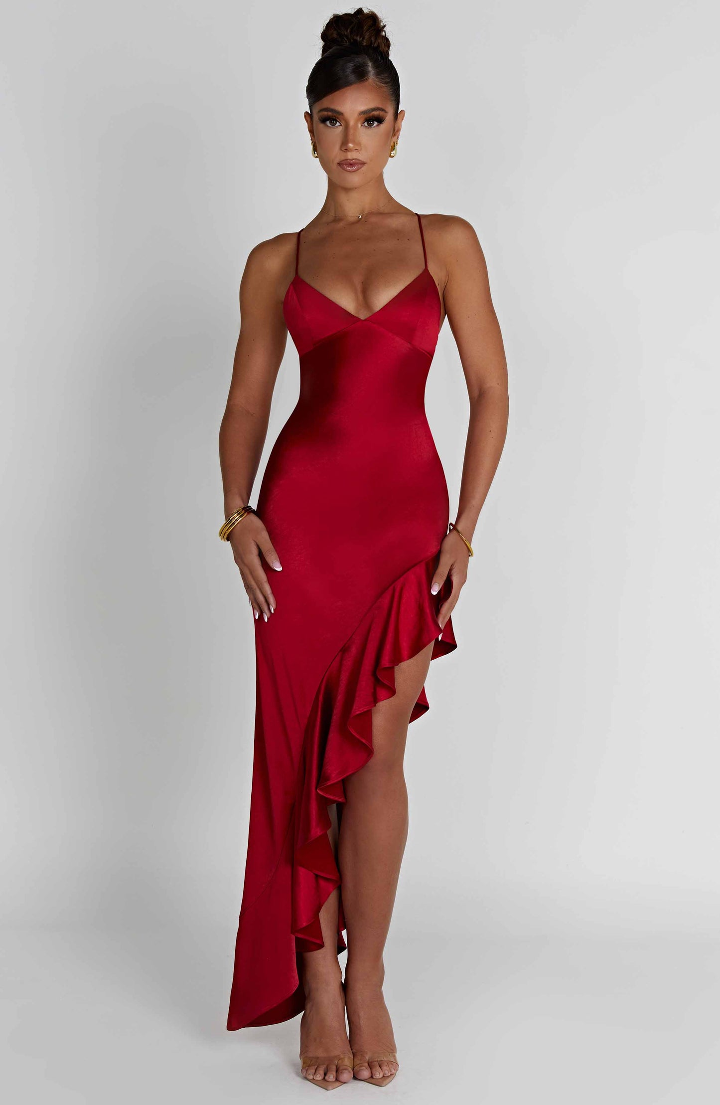 Abito Flora Donna Rosso