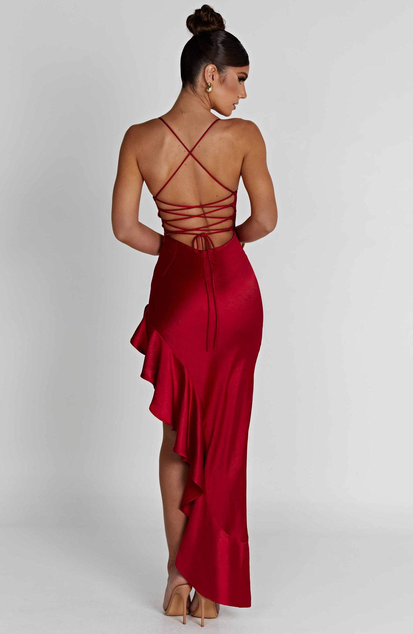 Abito Flora Donna Rosso