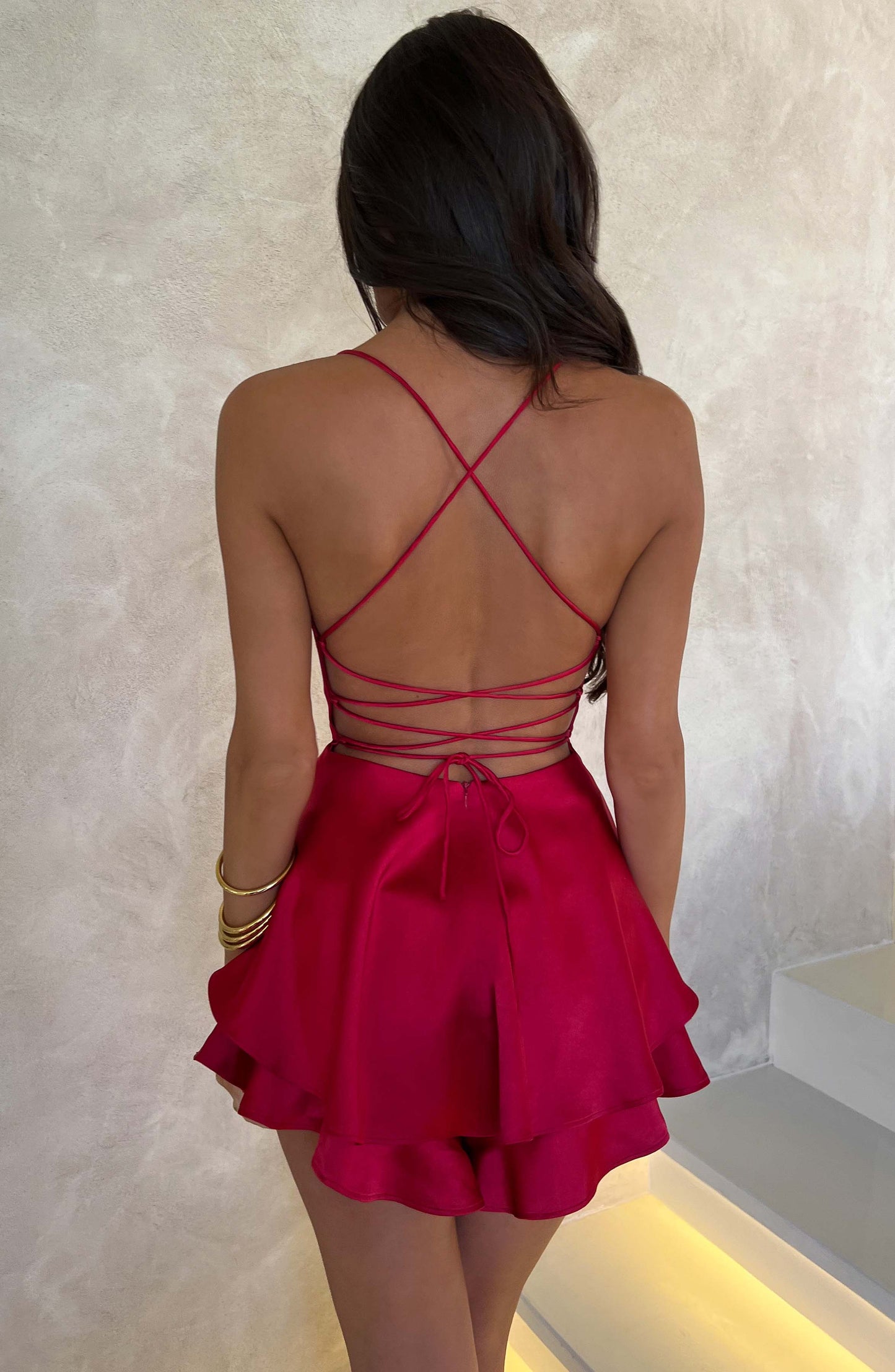 Abito Florene Rosso