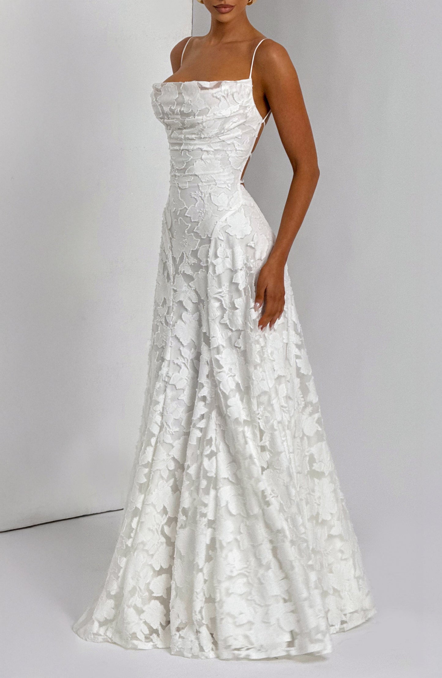 Abito Maxi Francis -Avorio