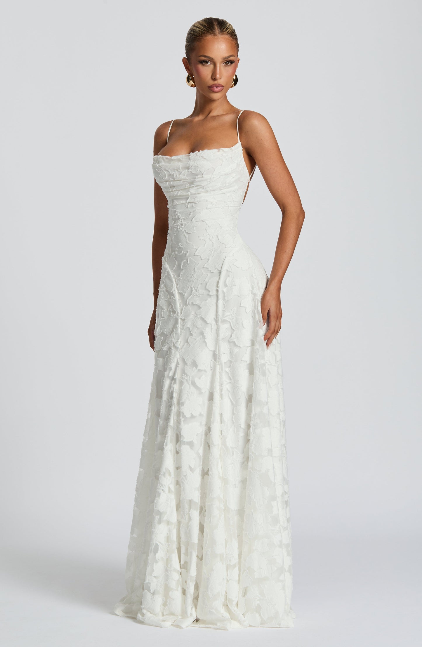 Abito Maxi Francis -Avorio