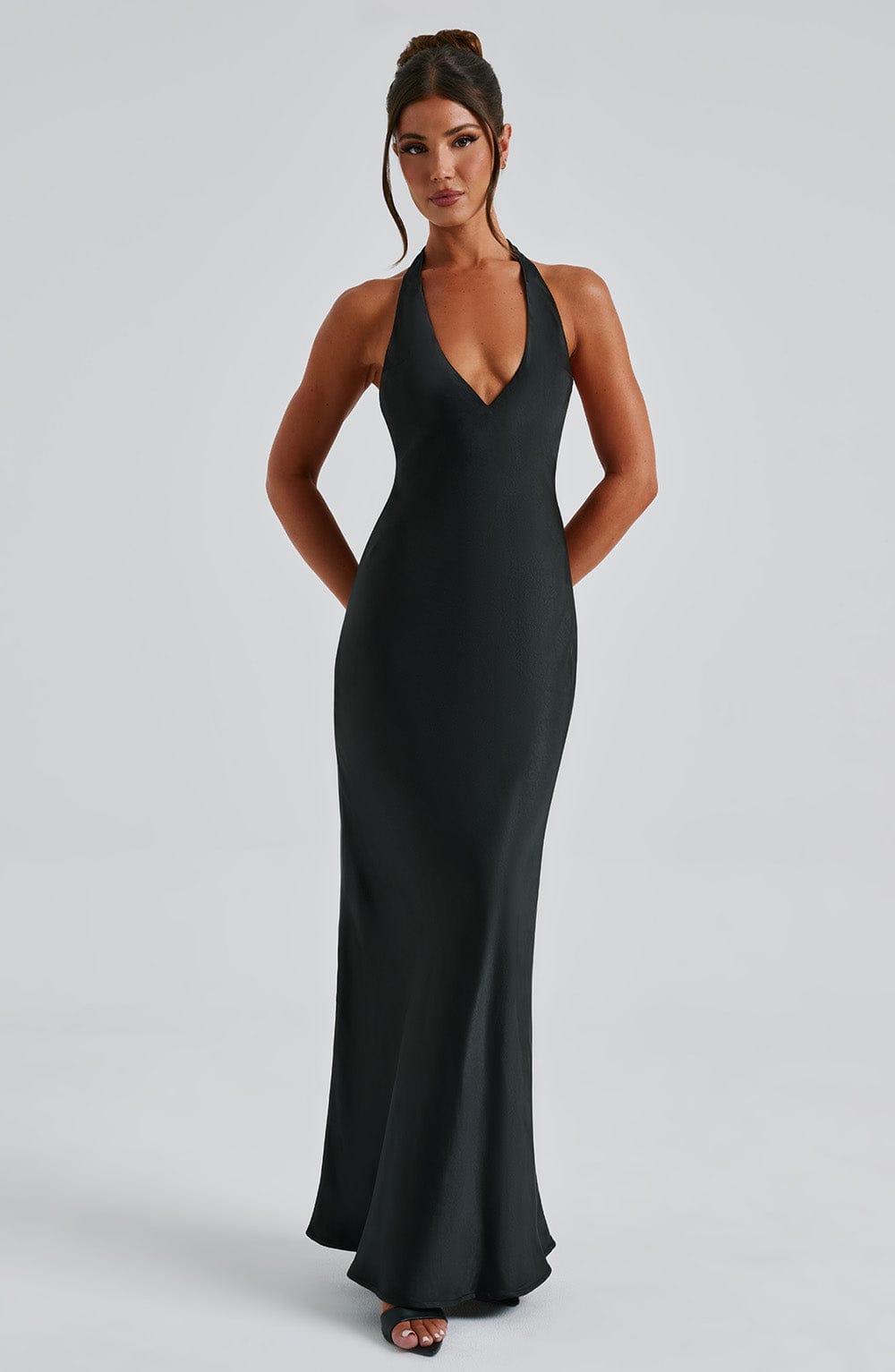 Abito Maxi Halo Nero