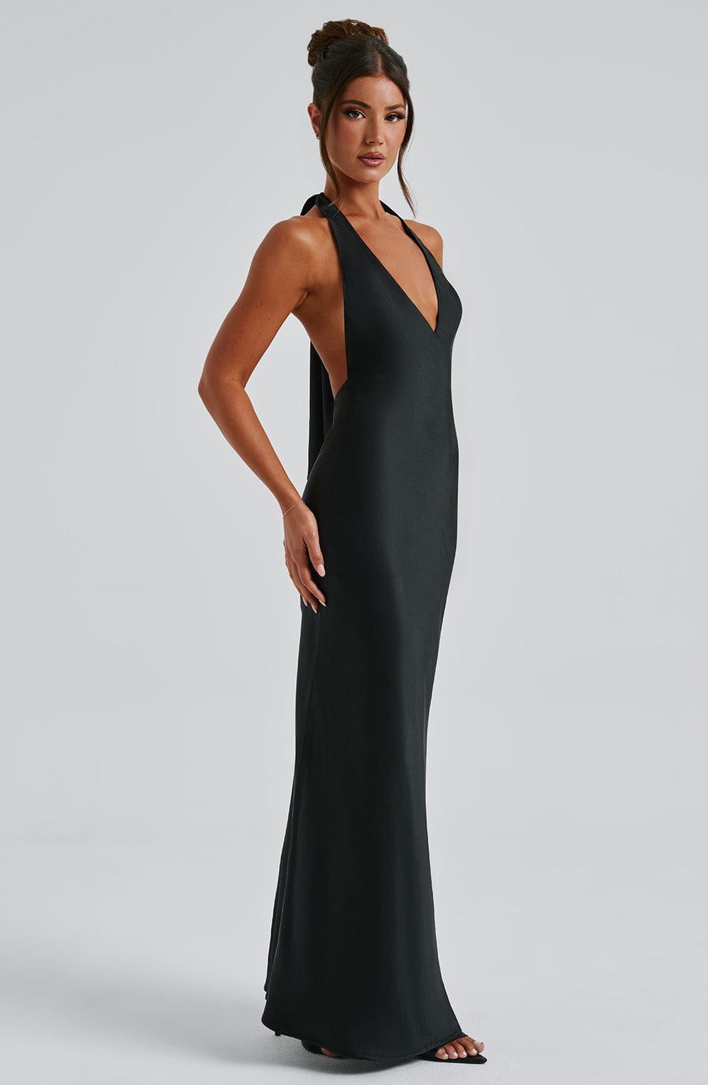 Abito Maxi Halo Nero