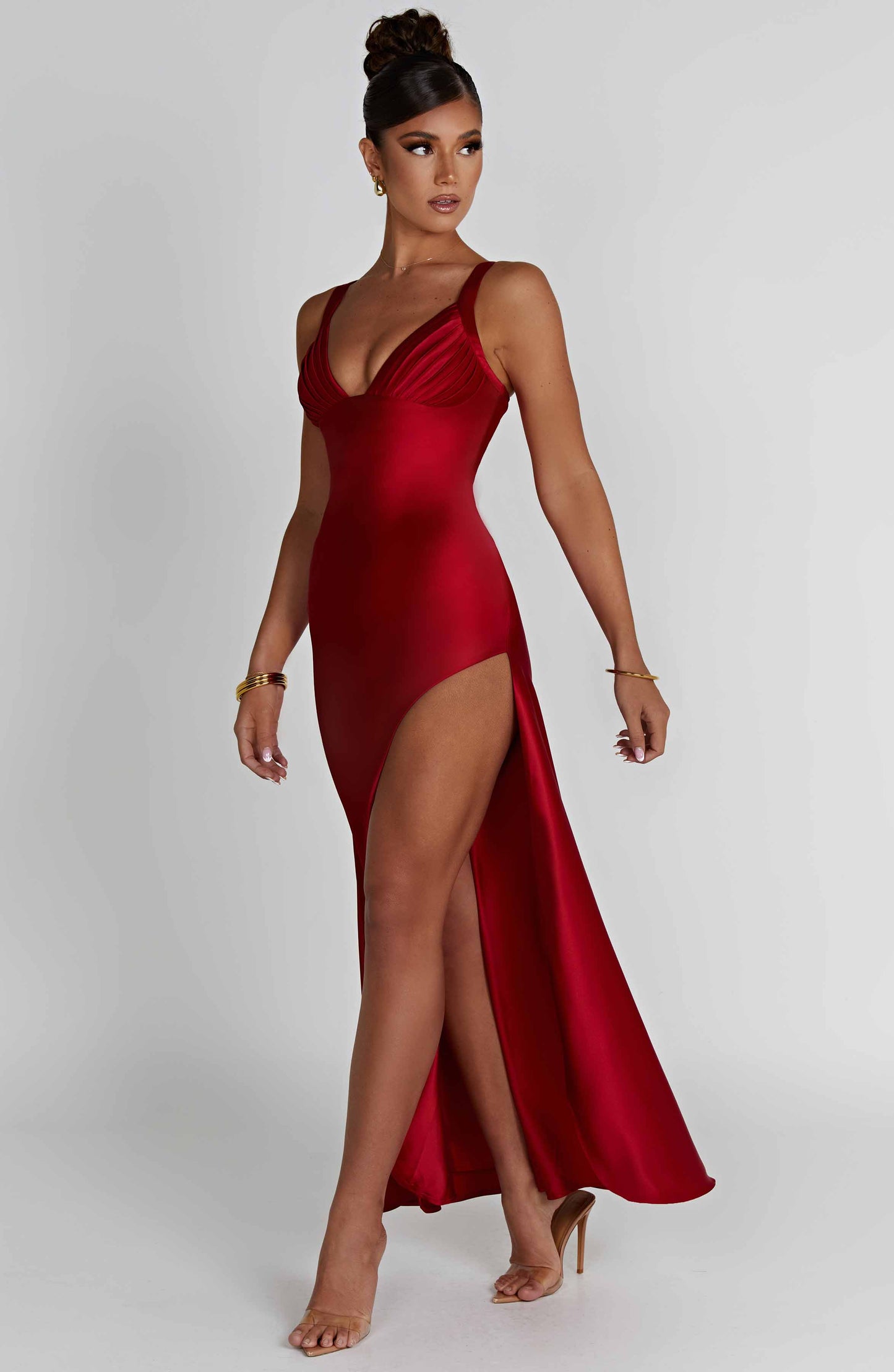 Abito Maxi Rosso