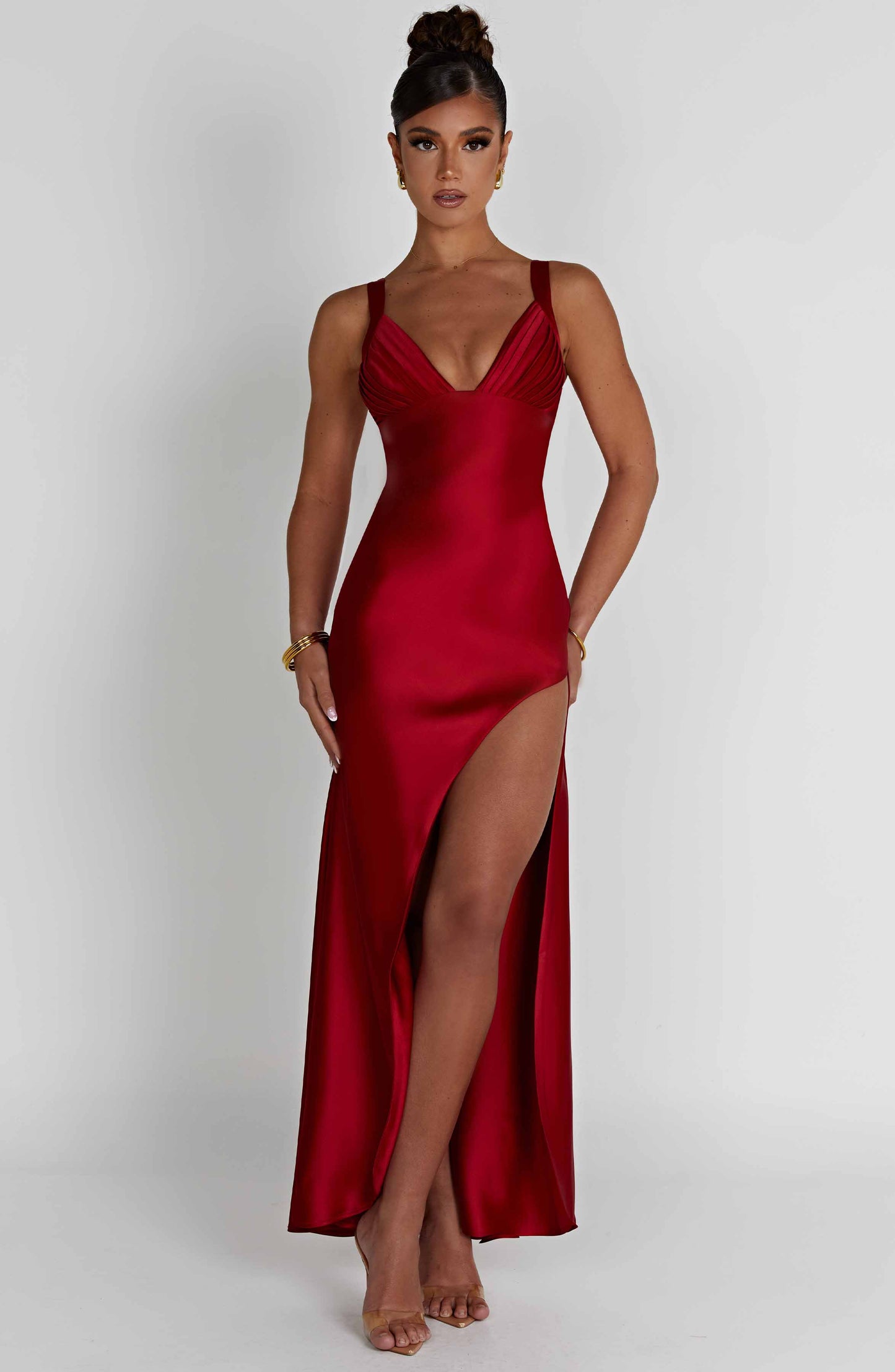 Abito Maxi Rosso