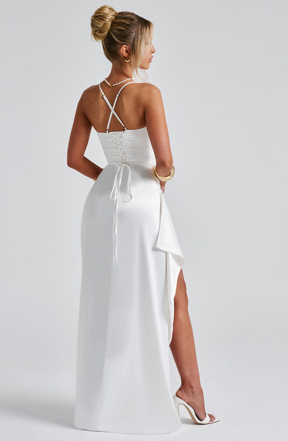 Abito Maxi Helen Avorio