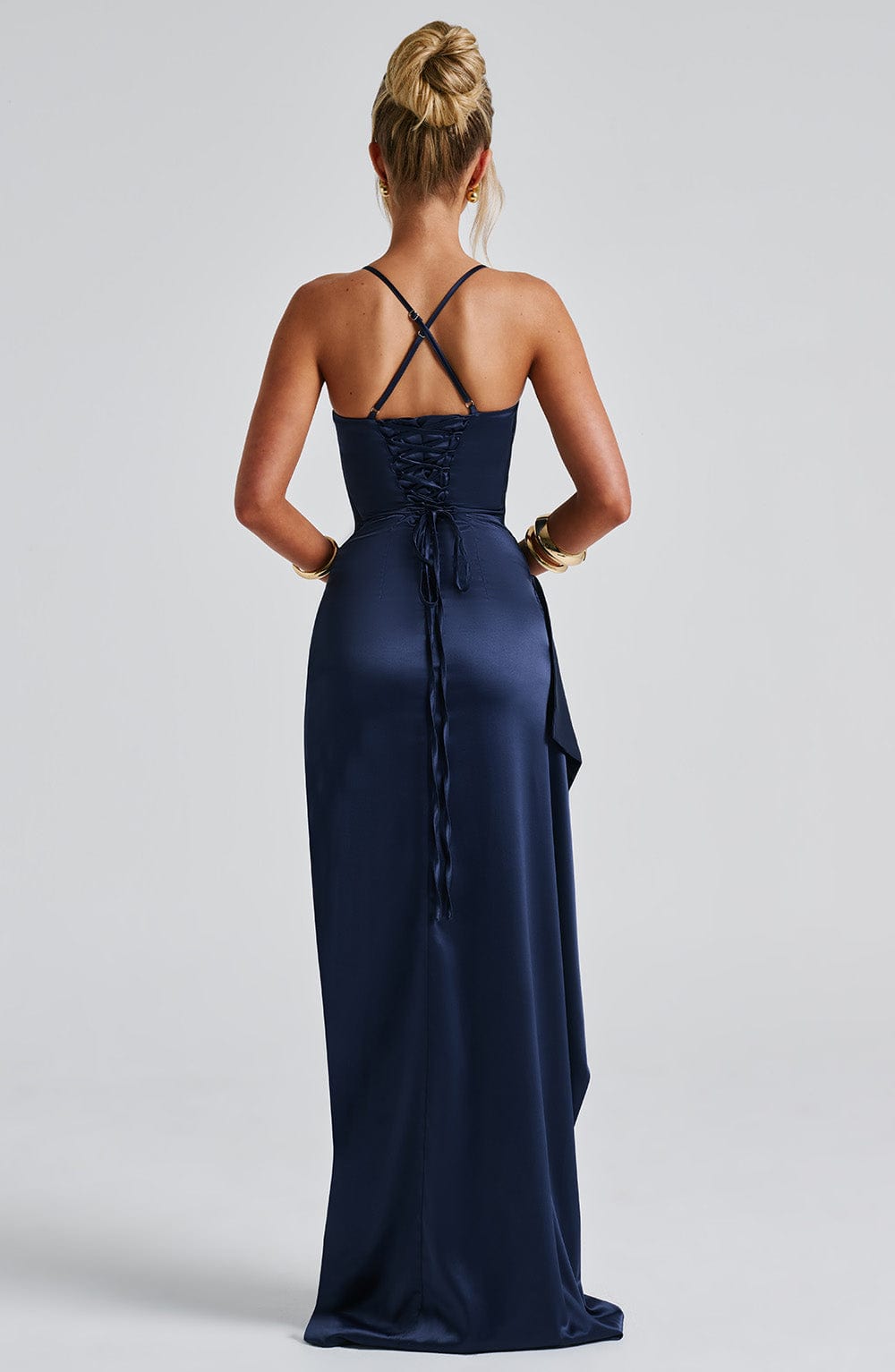 Abito Maxi Blu Notte