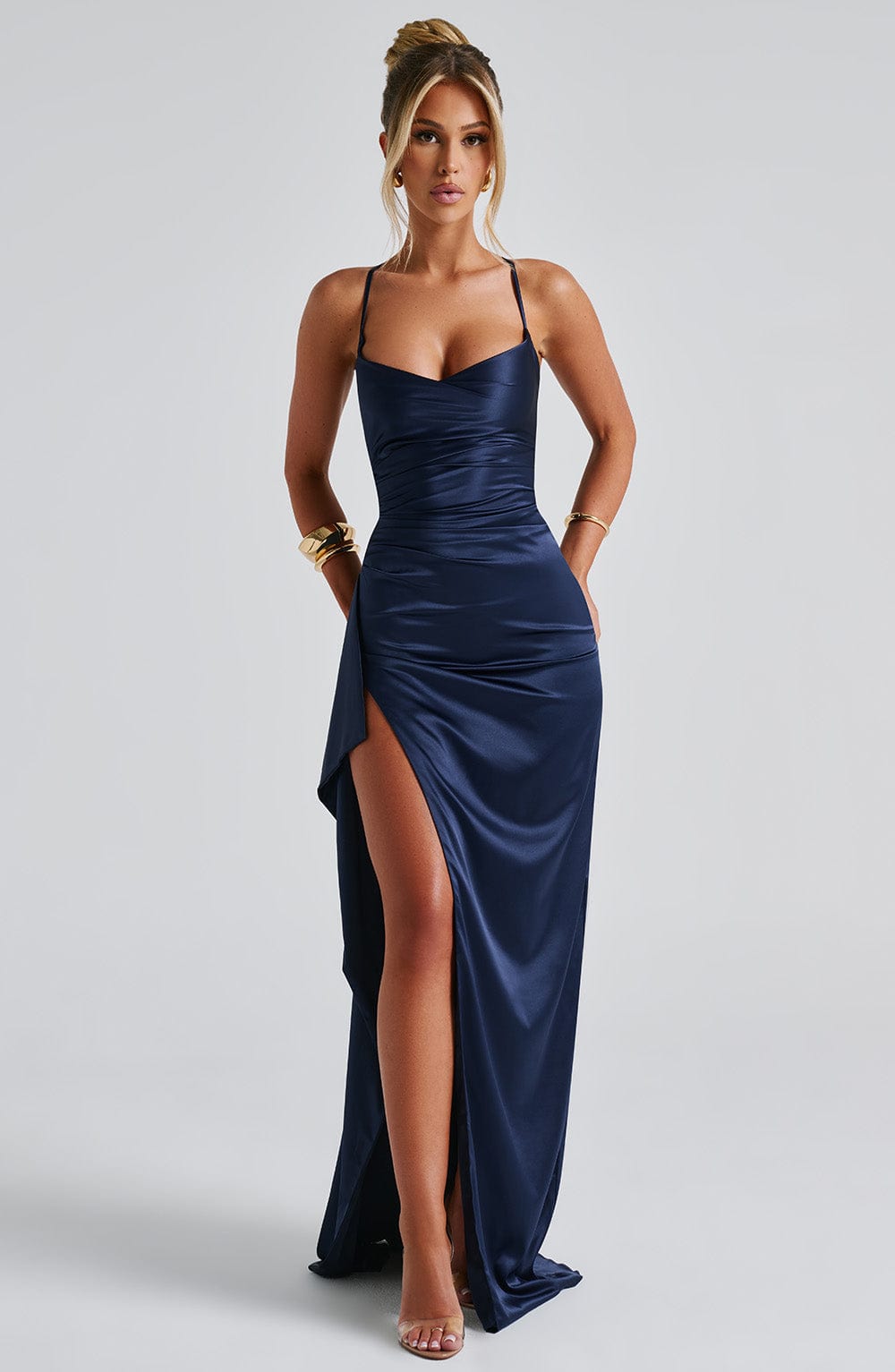 Abito Maxi Blu Notte