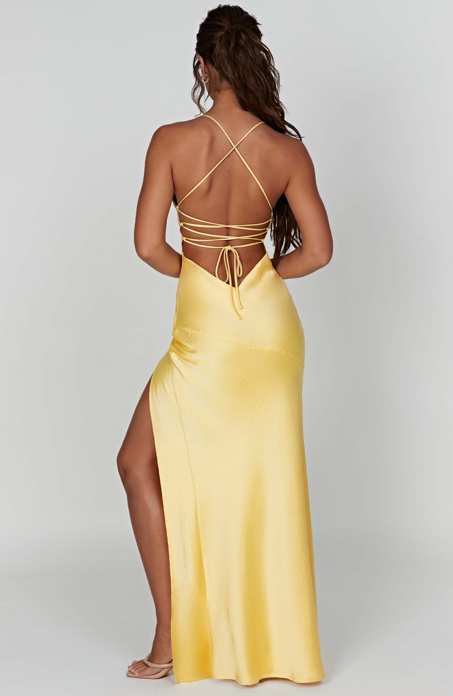 Abito Maxi Isobel Giallo