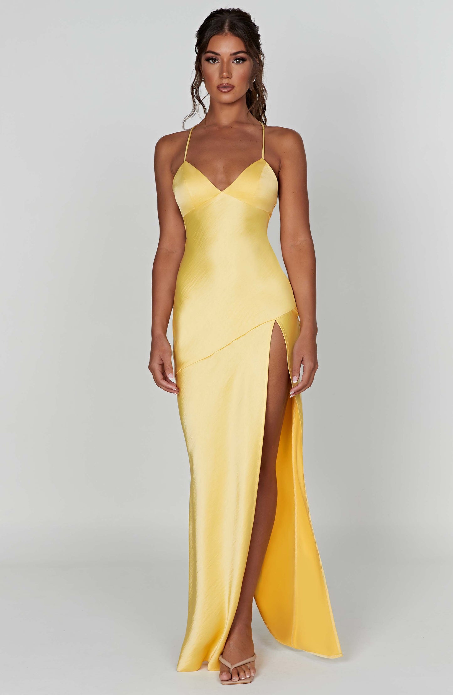 Abito Maxi Isobel Giallo