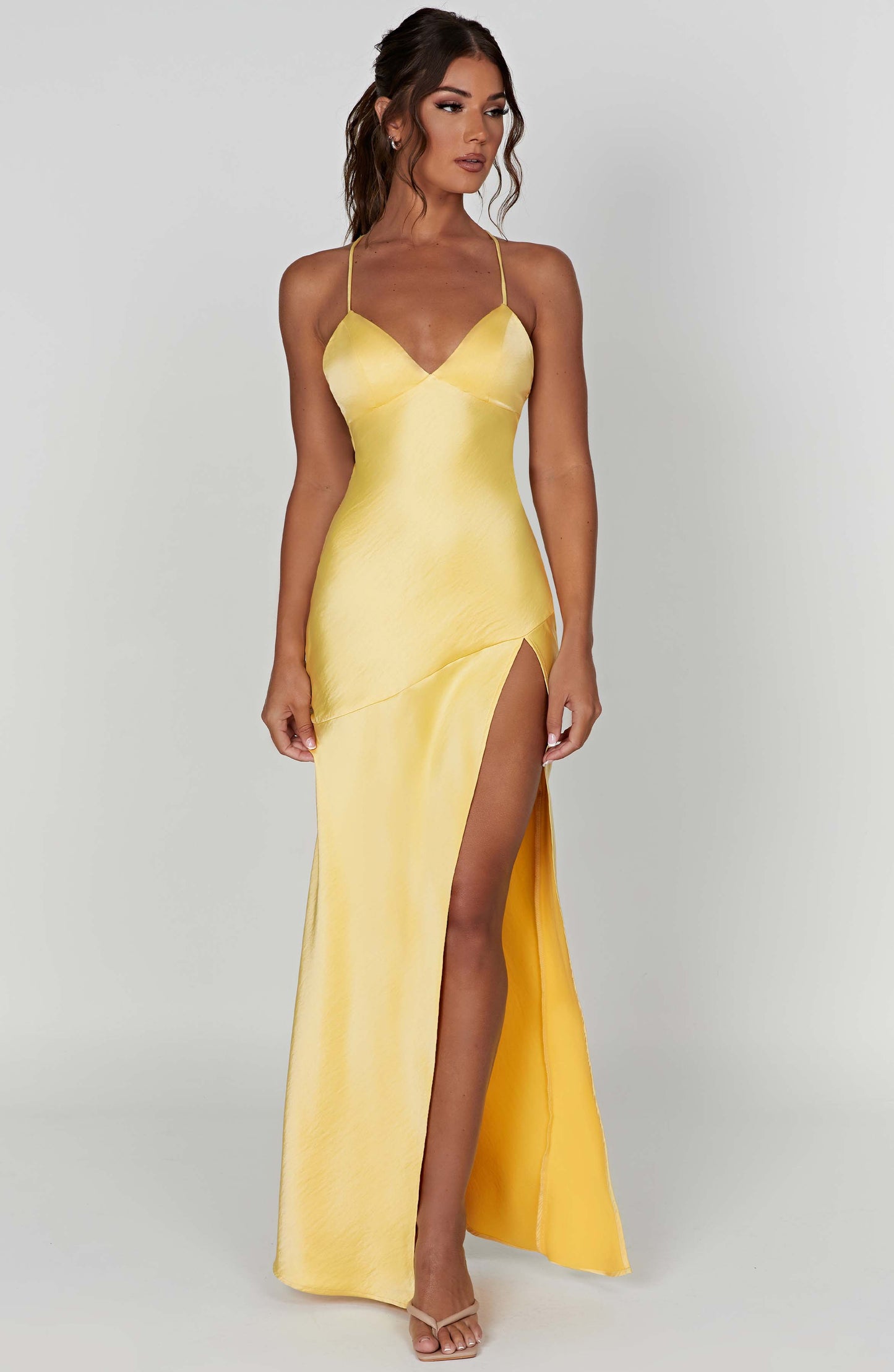 Abito Maxi Isobel Giallo
