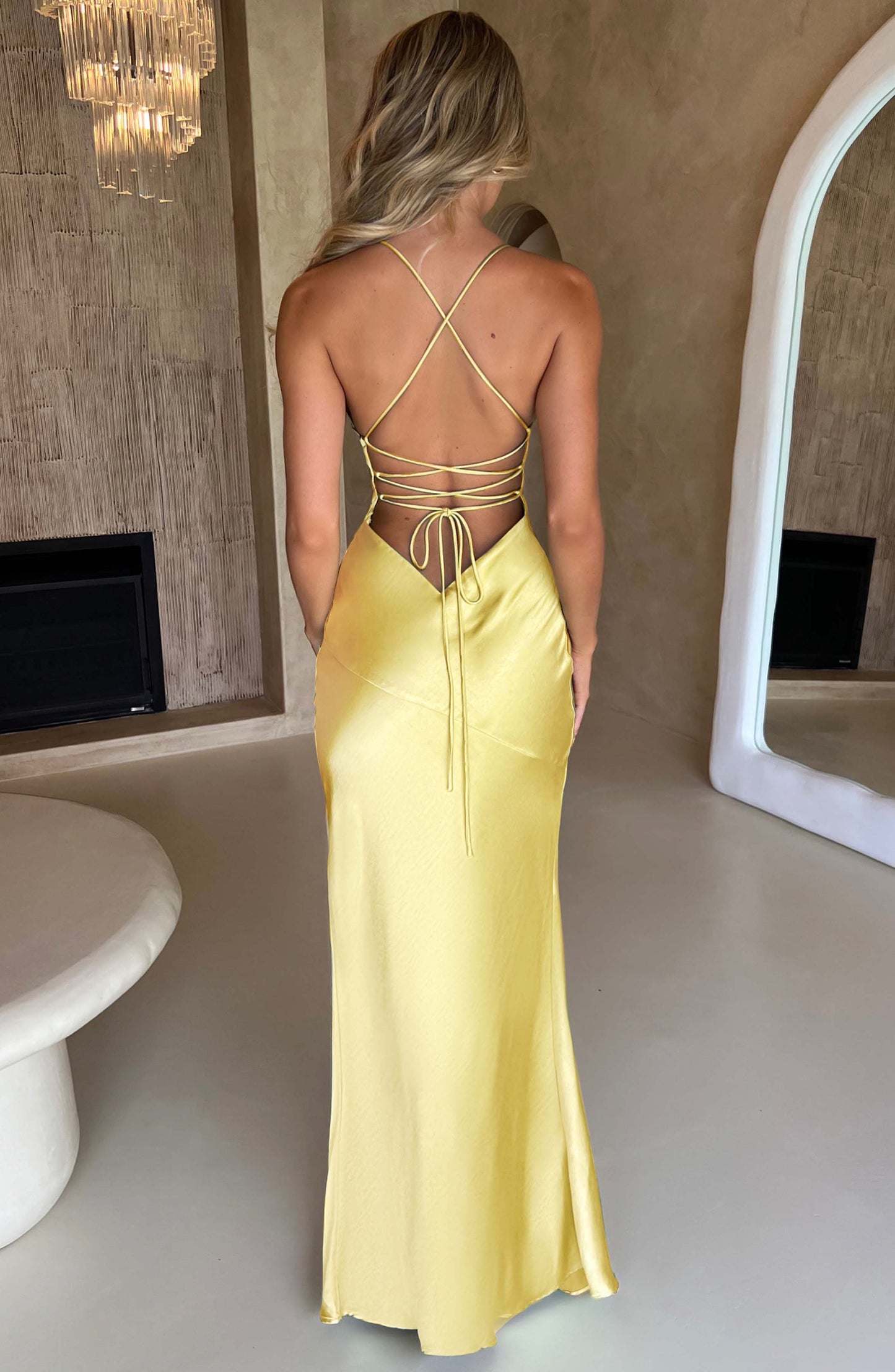 Abito Maxi Isobel Giallo
