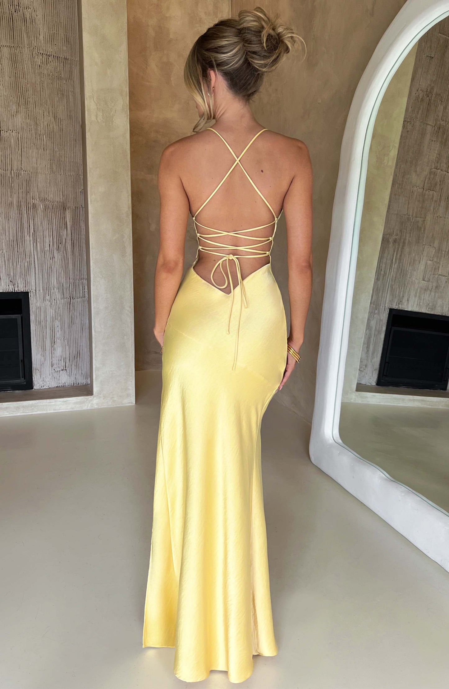 Abito Maxi Isobel Giallo