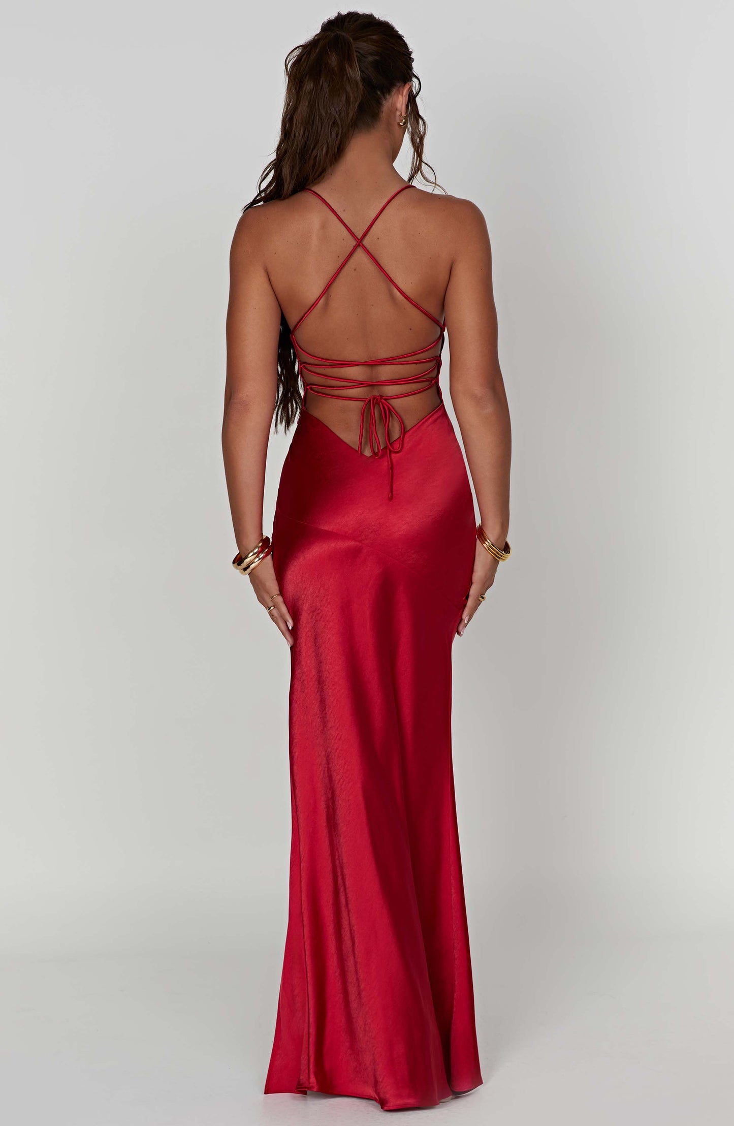 Abito Maxi Rosso