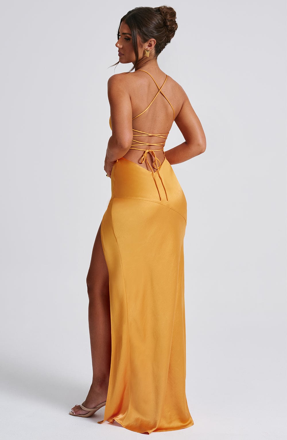 Abito Maxi Arancione