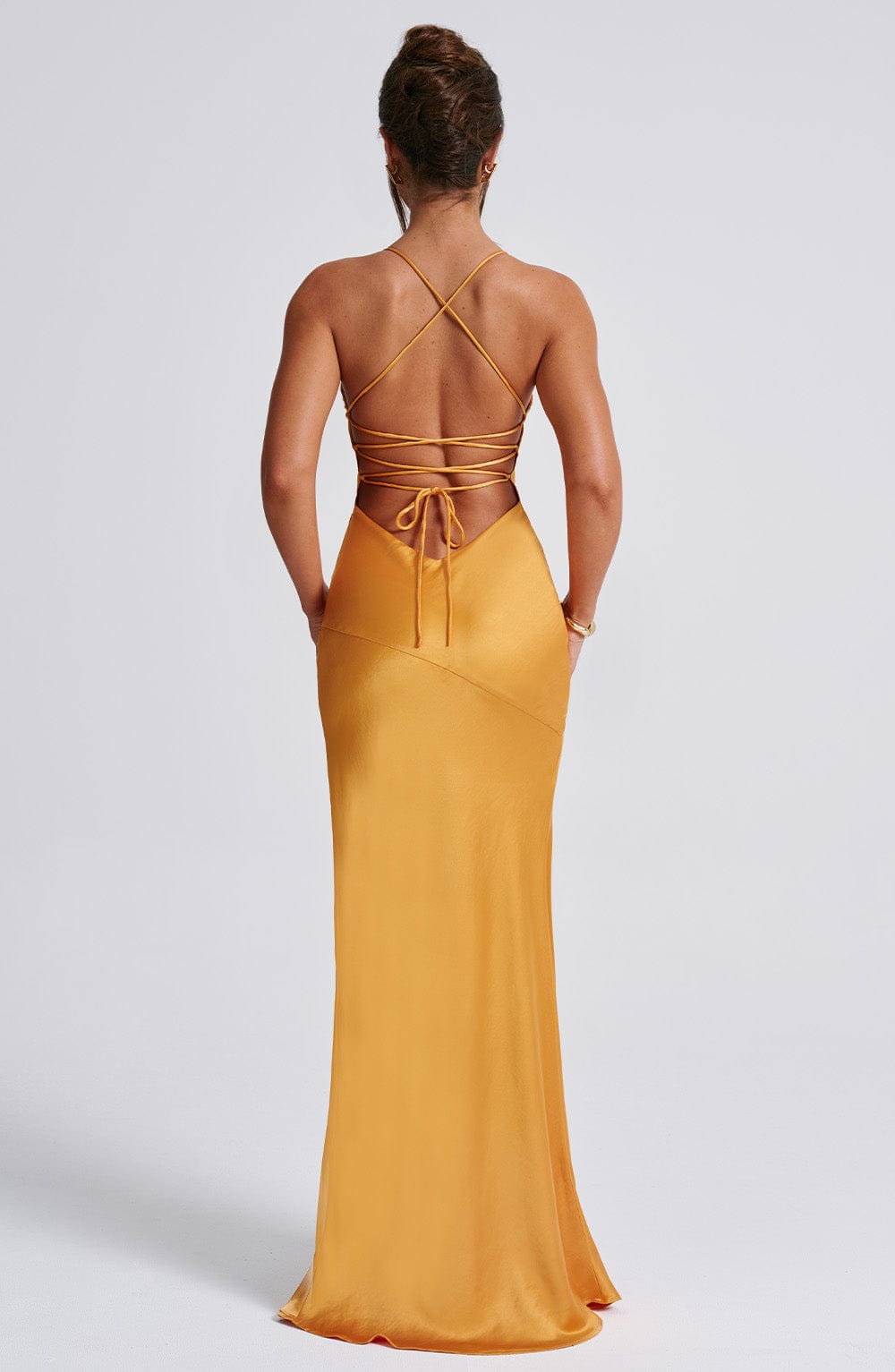 Abito Maxi Arancione