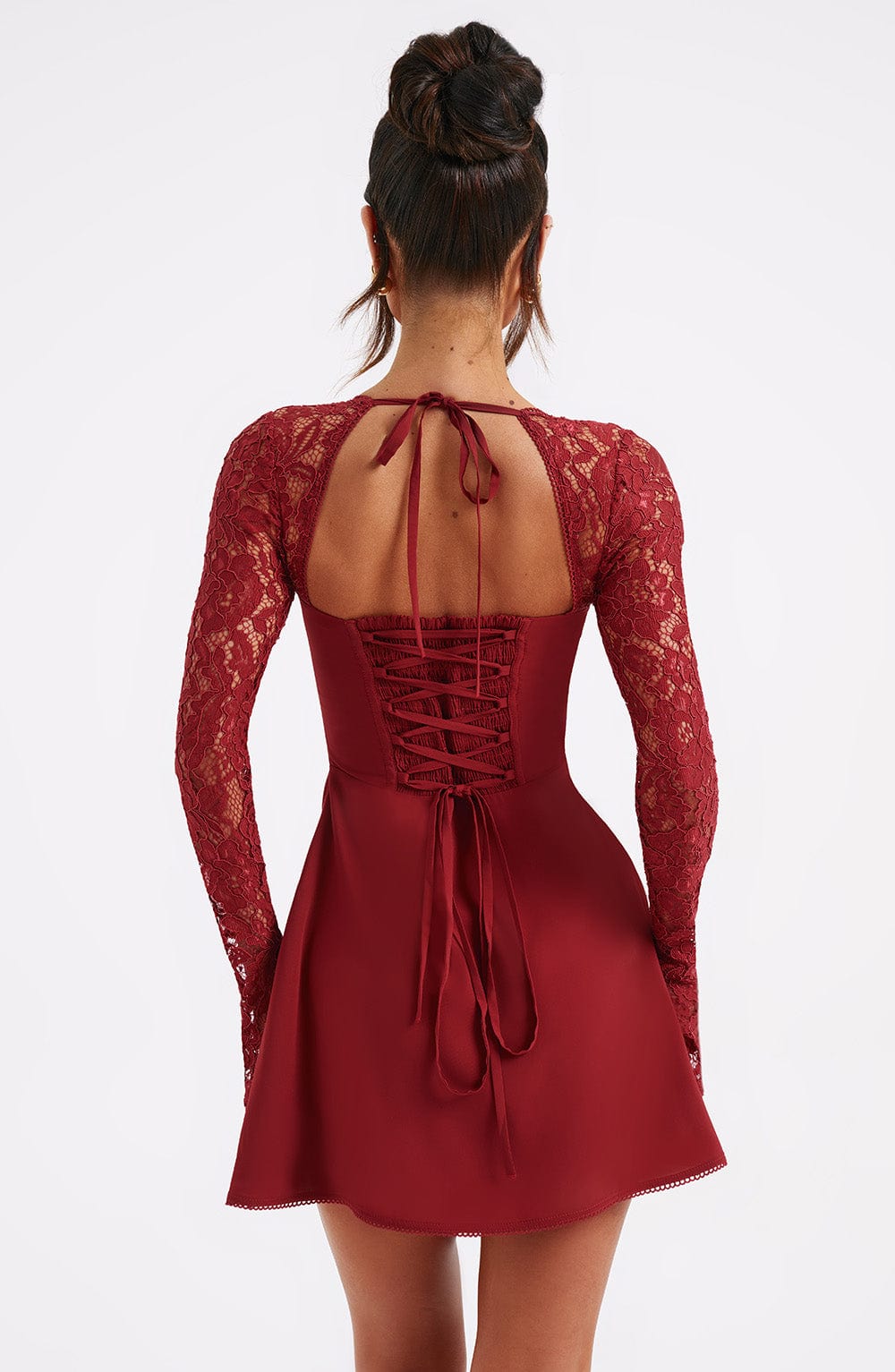 Abito Mini Rosso Donna