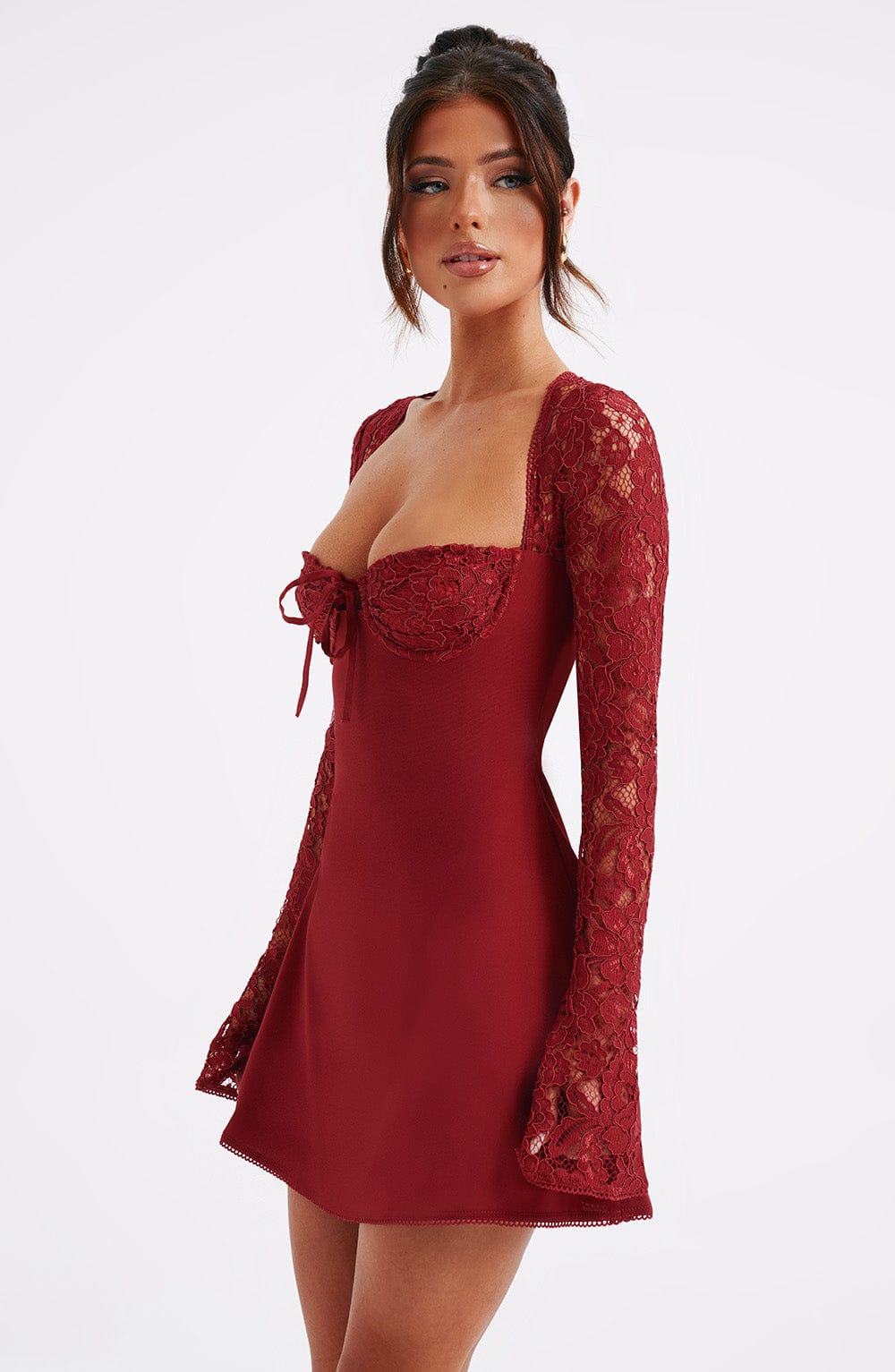Abito Mini Rosso Donna