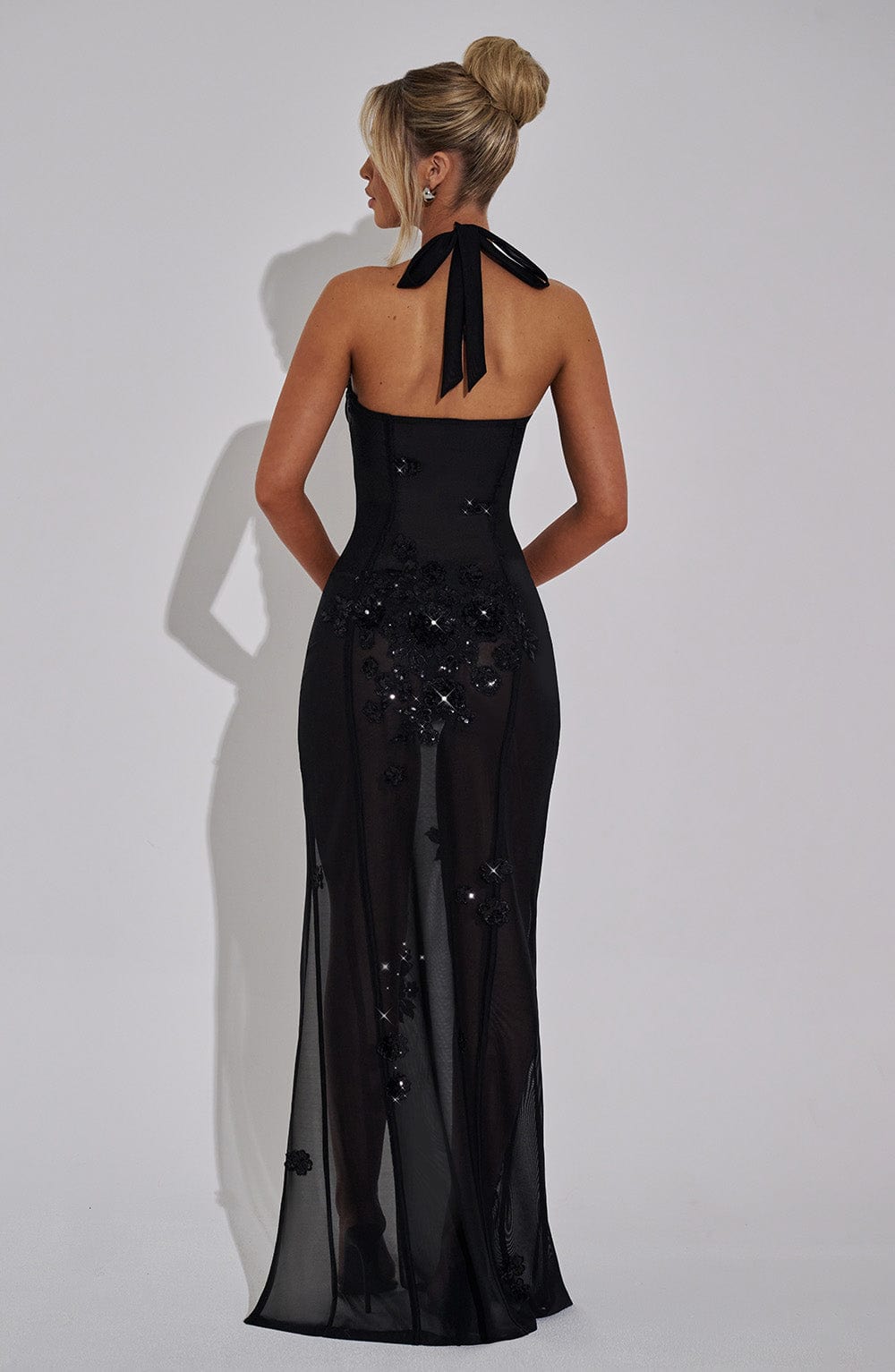Abito Maxi Jacqueline Nero