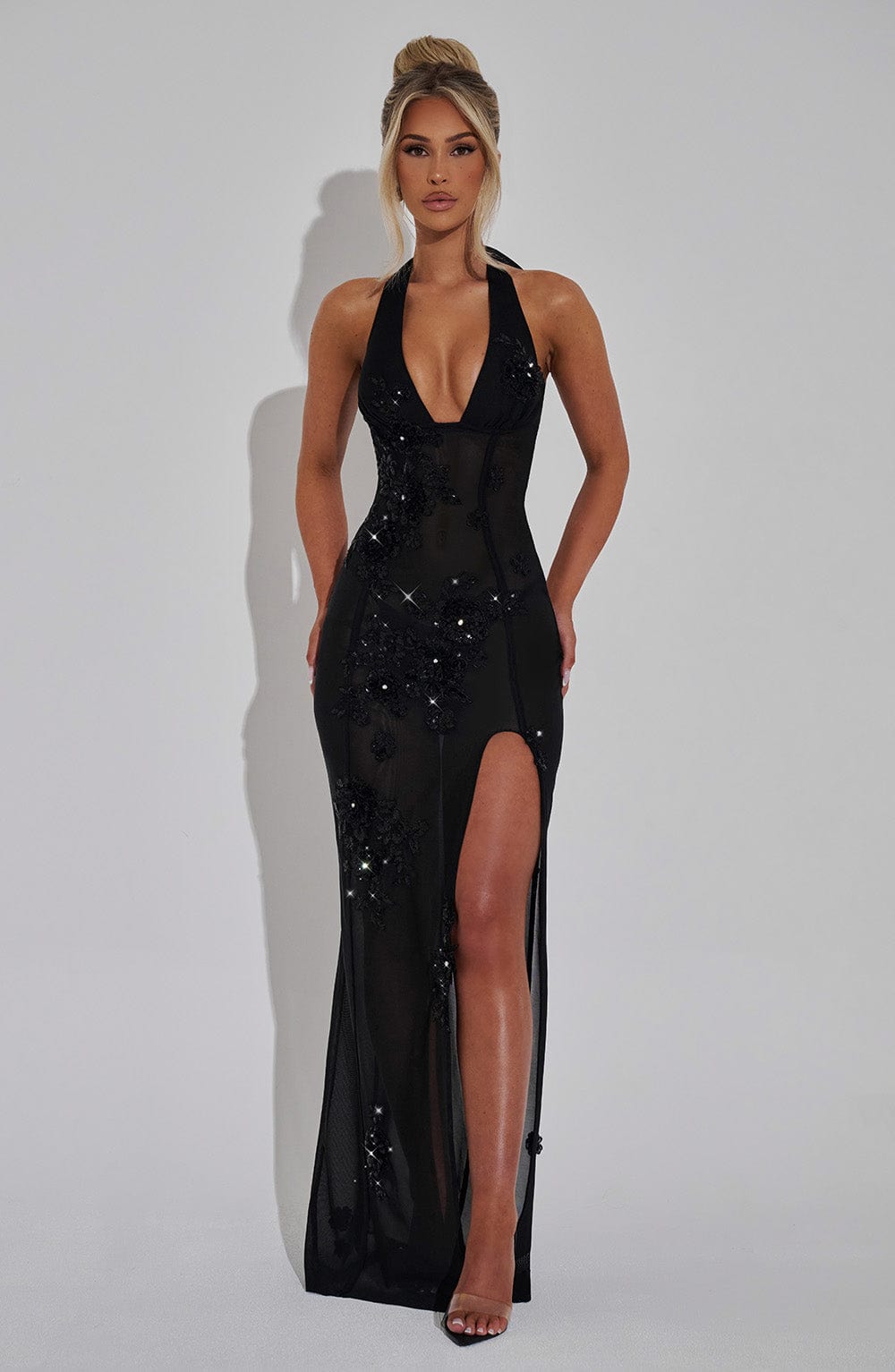 Abito Maxi Jacqueline Nero