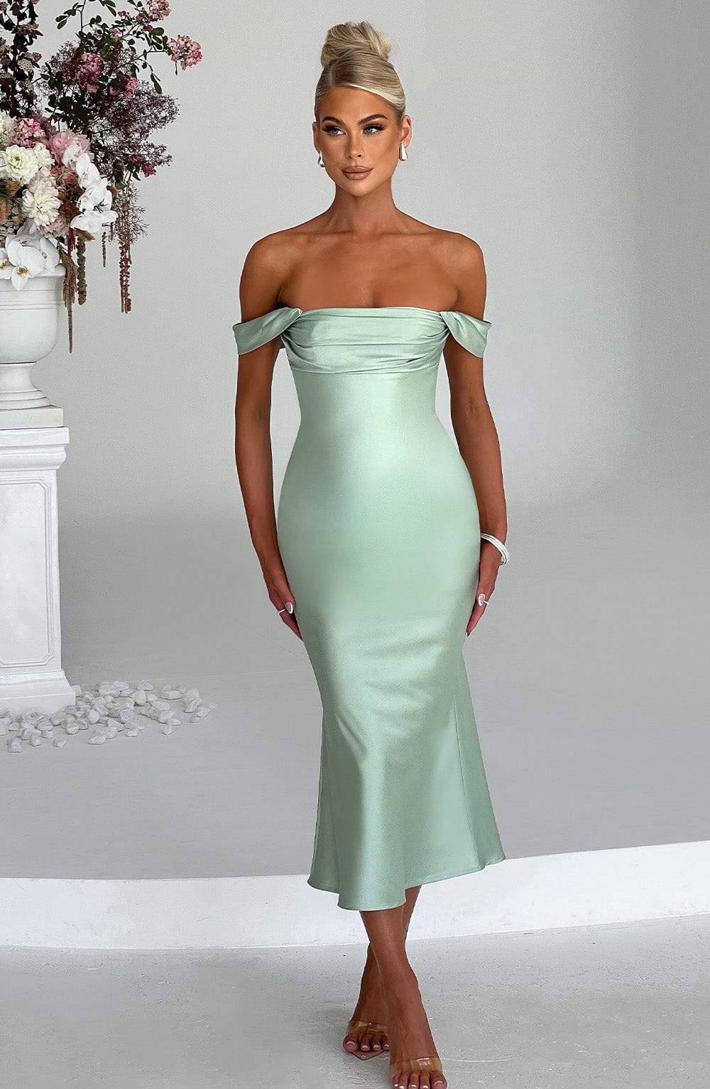 Abito Midi Jennifer Verde Mint