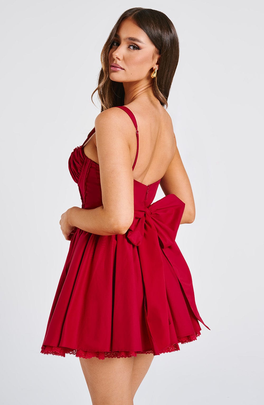 Abito Josie Mini Rosso