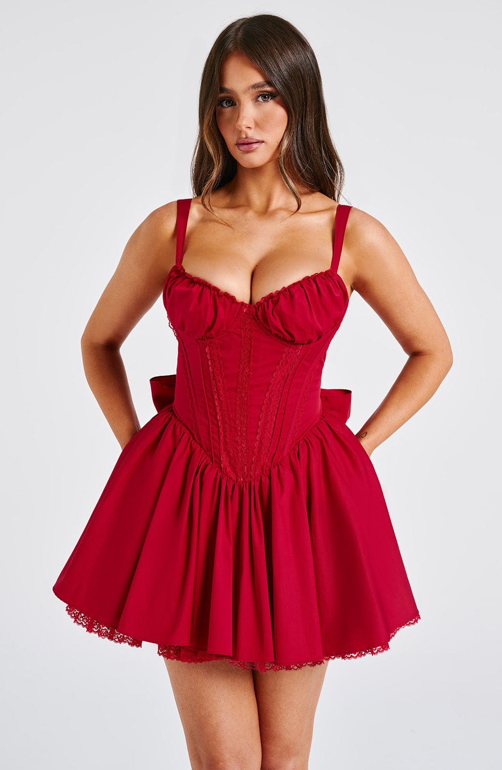 Abito Josie Mini Rosso