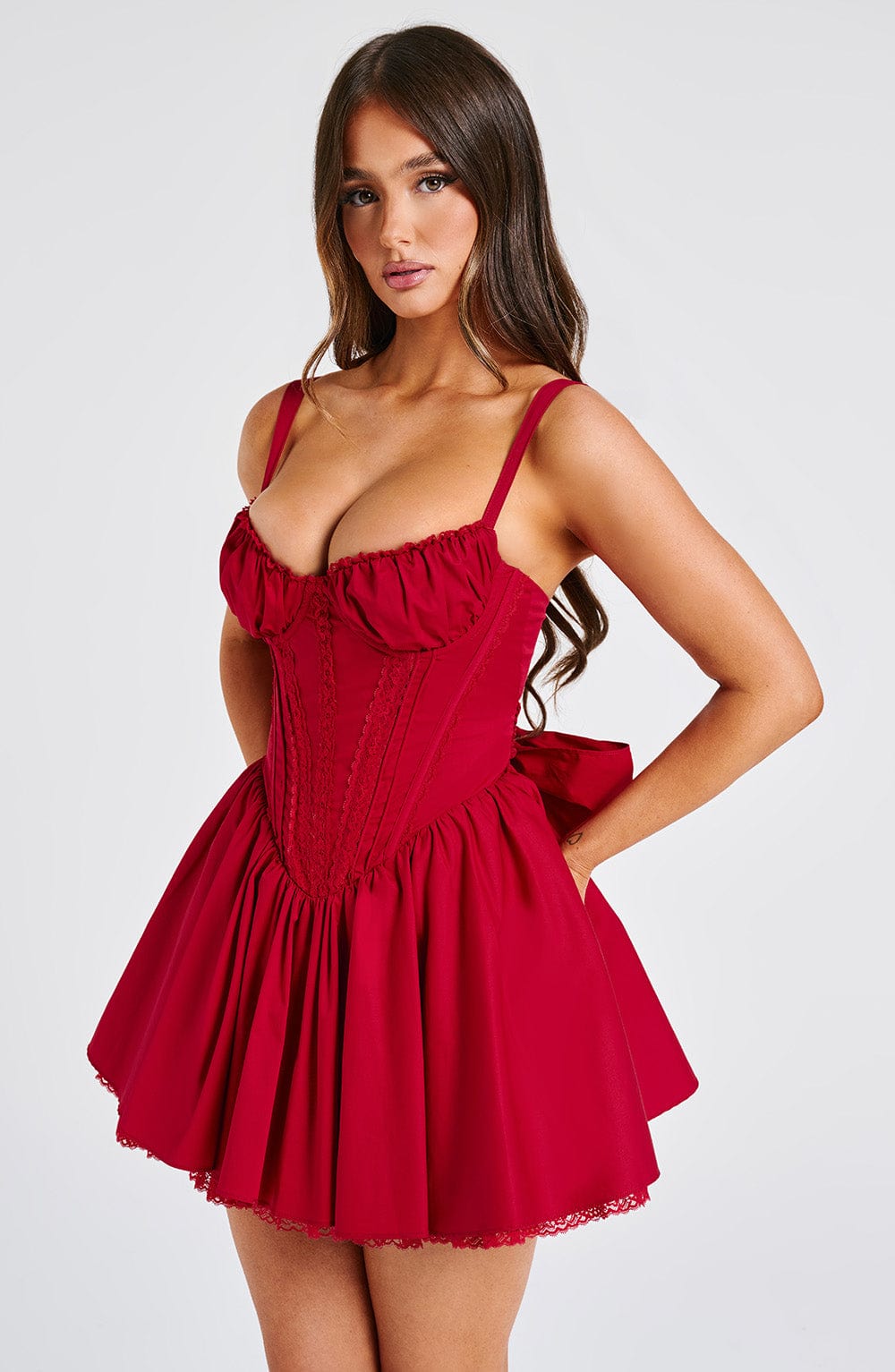 Abito Josie Mini Rosso