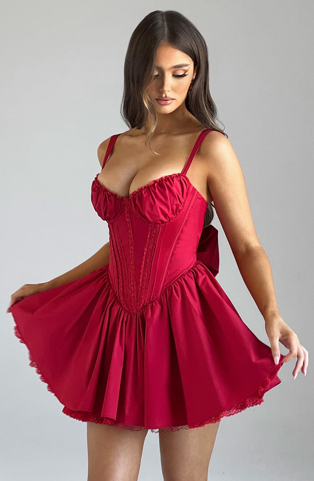 Abito Josie Mini Rosso