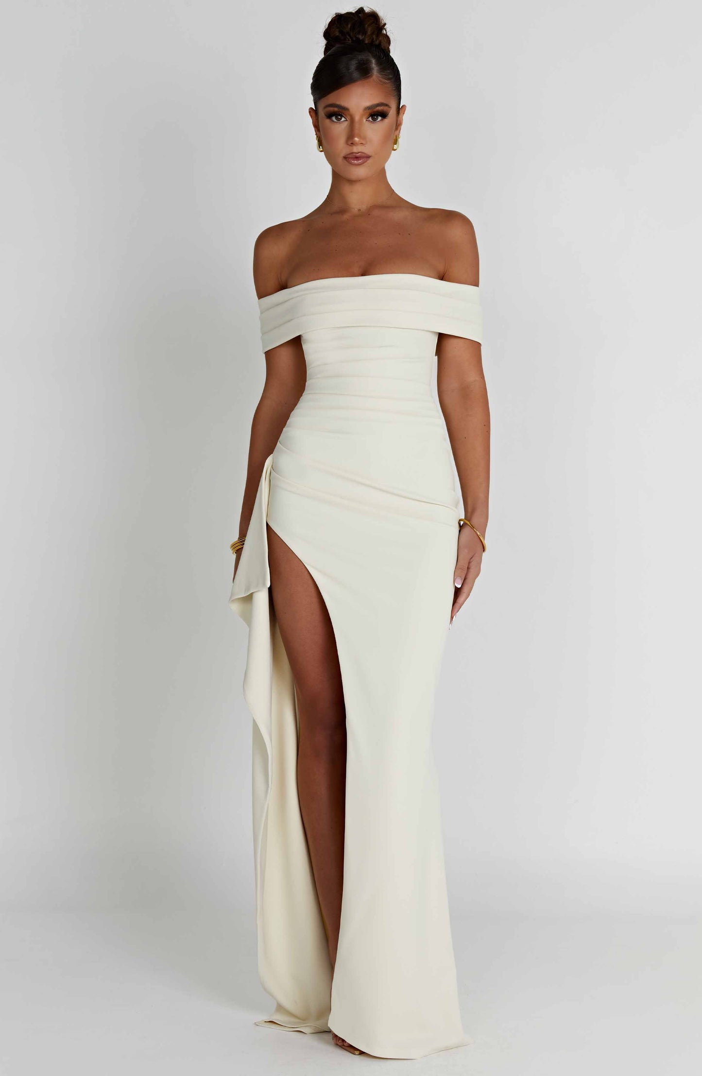Abito Maxi Joyce - Colore Avorio