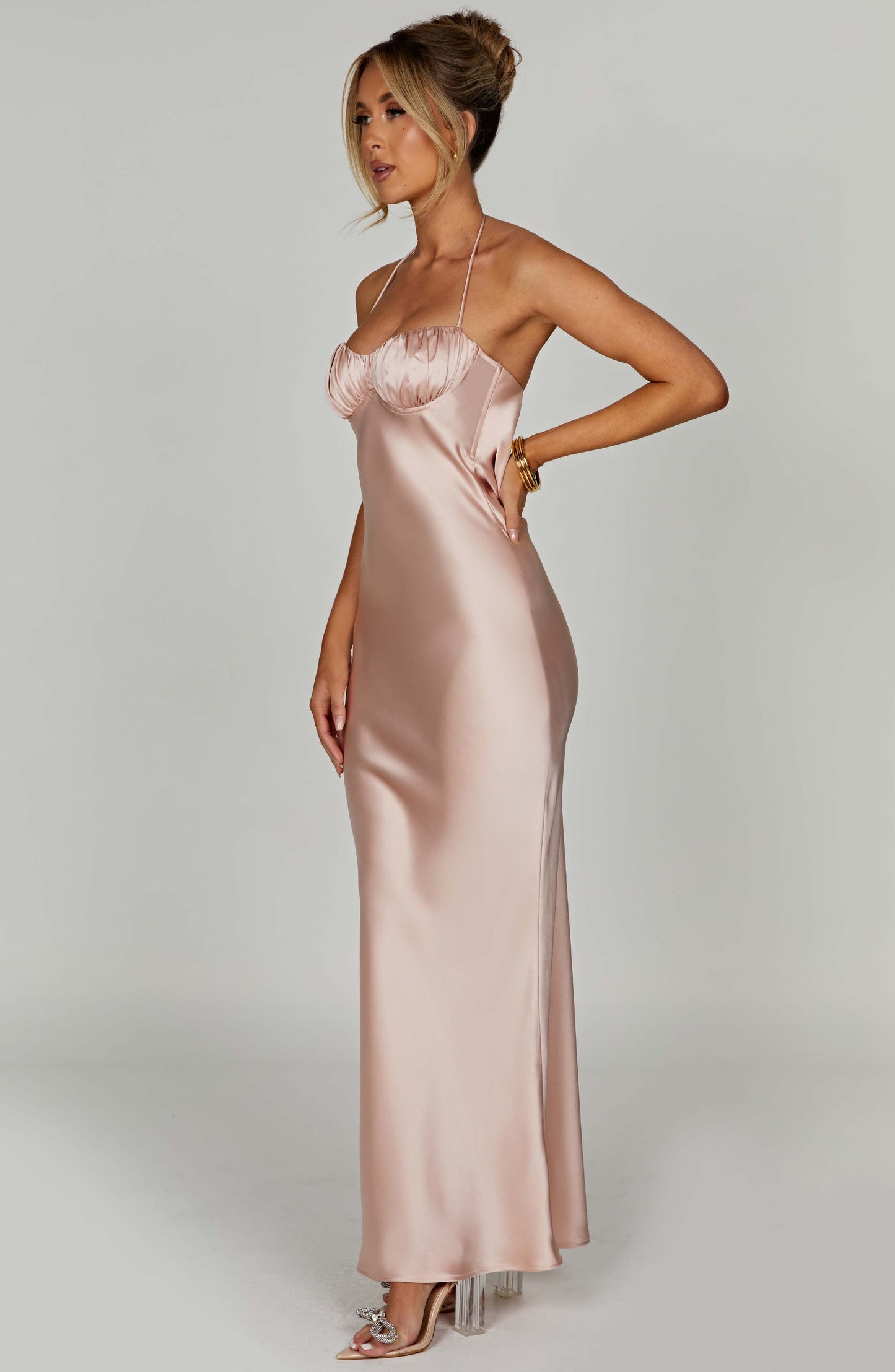 Abito Maxi Rosa