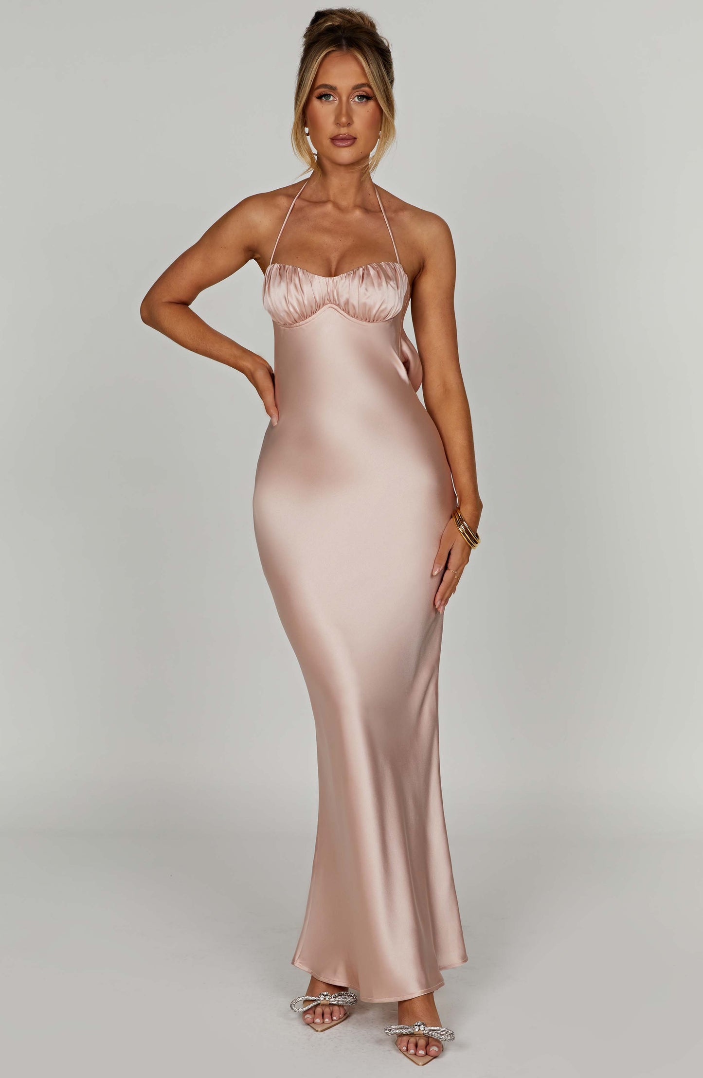 Abito Maxi Rosa