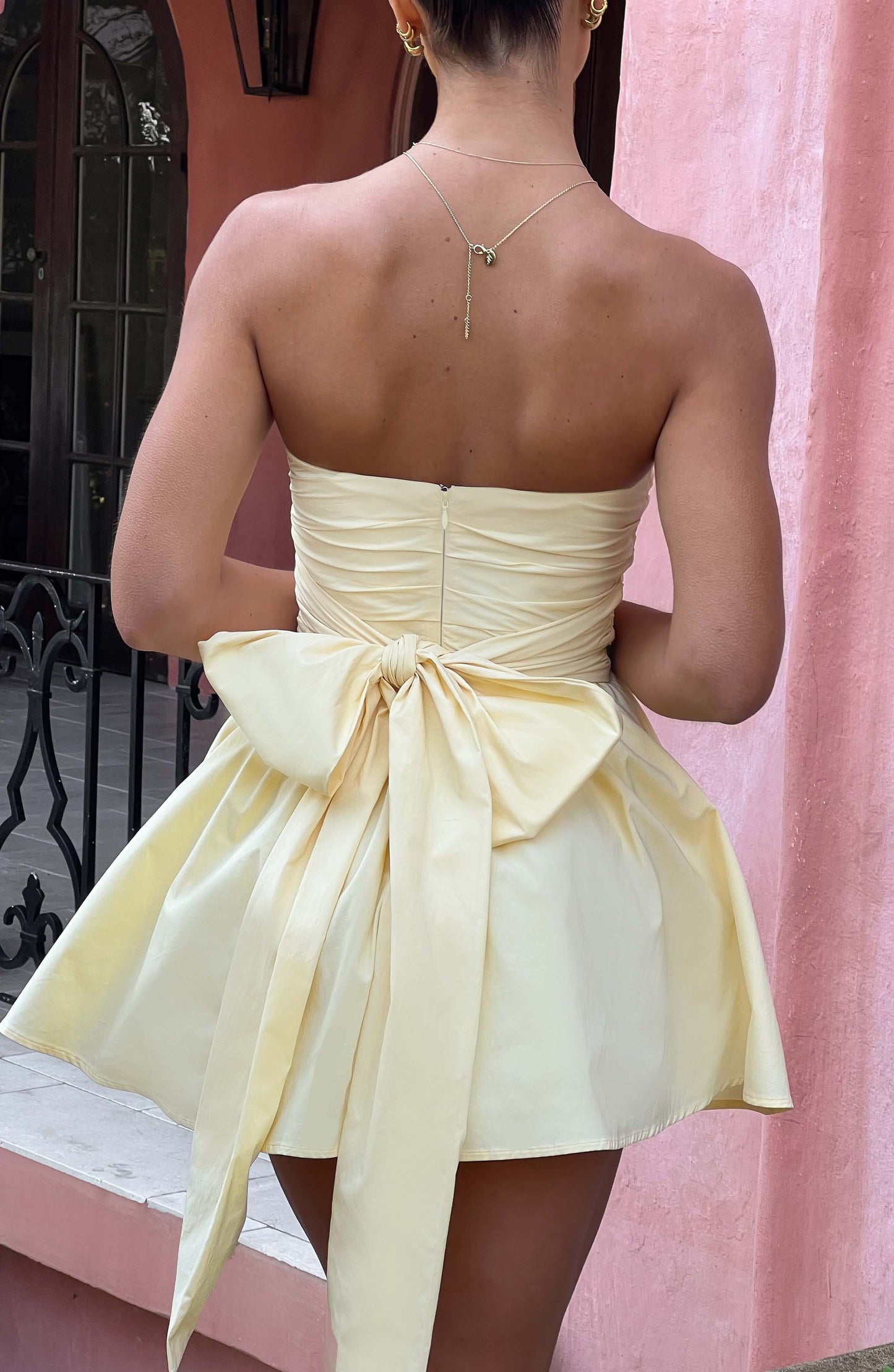 Abito Mini Katrina Giallo