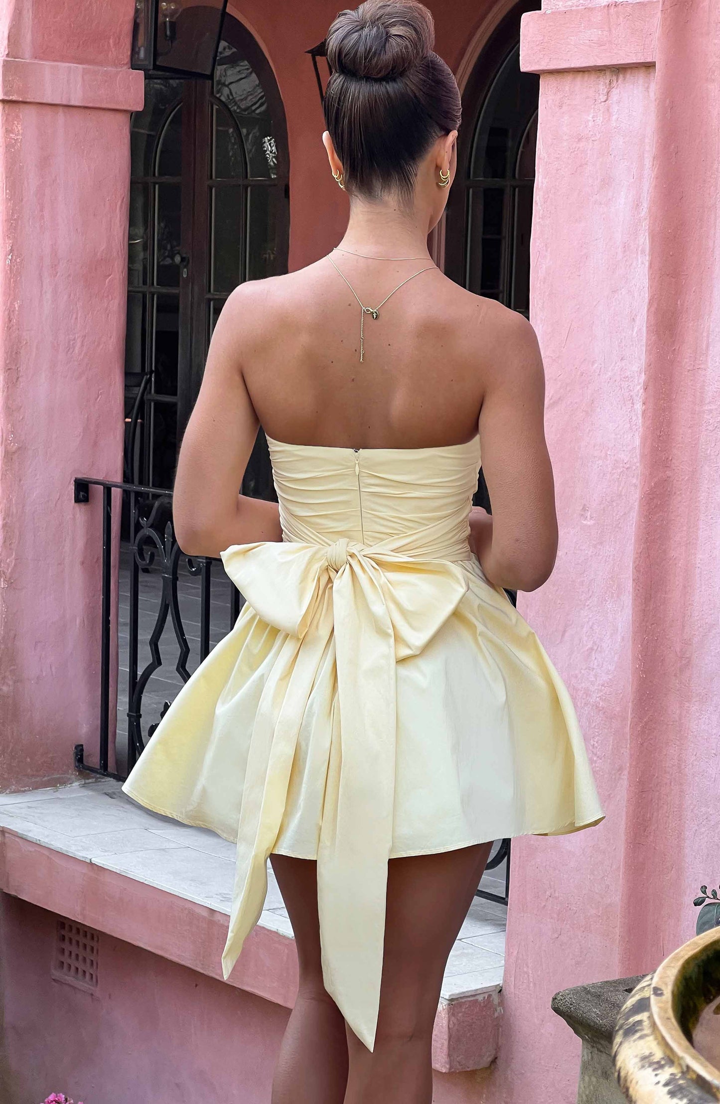 Abito Mini Katrina Giallo
