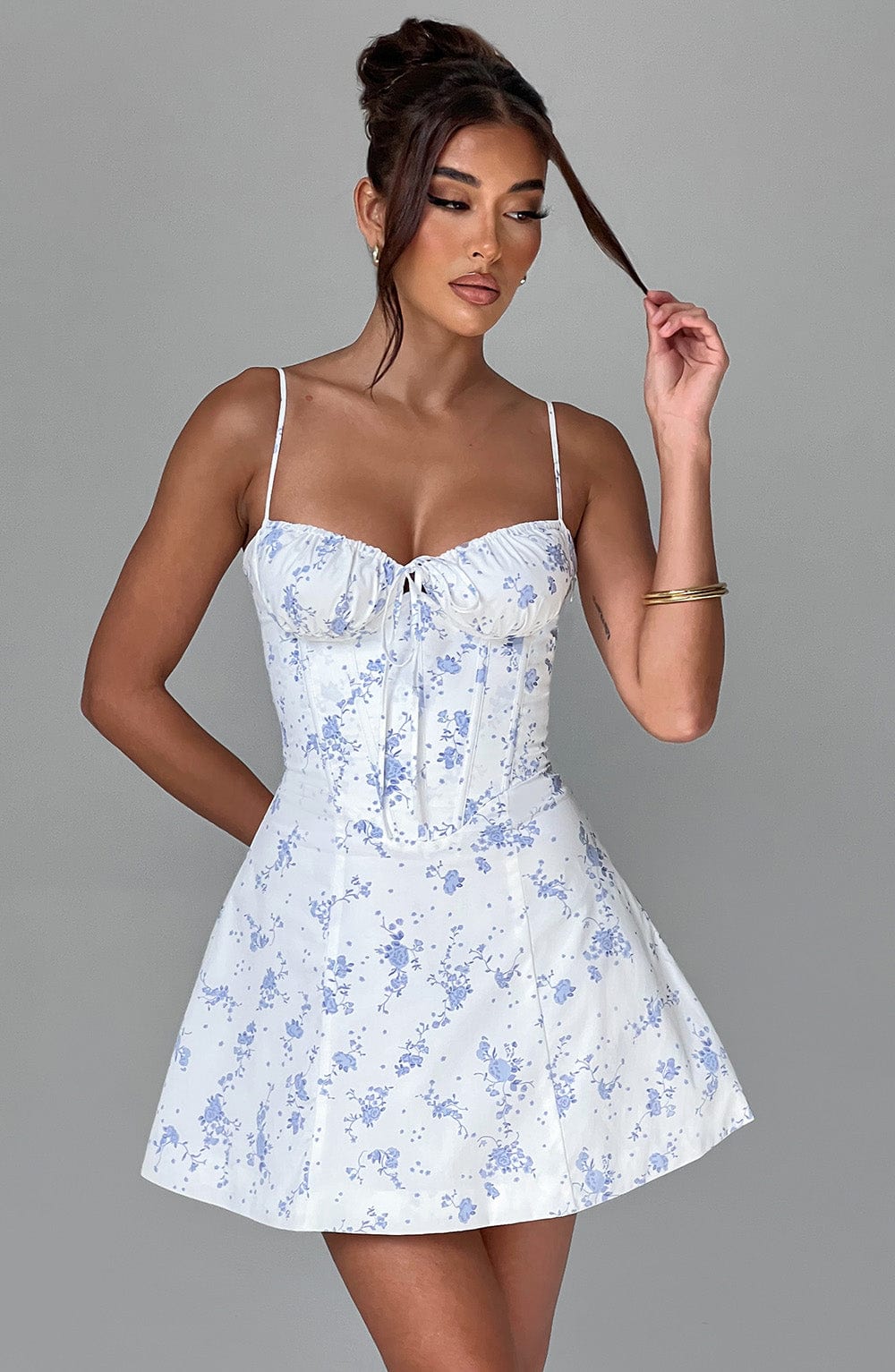 Abito Mini Blu Lacey