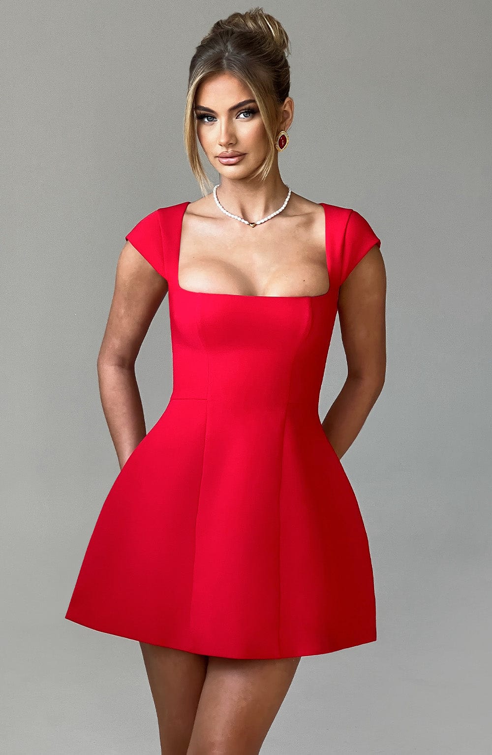 Abito Mini Rosso