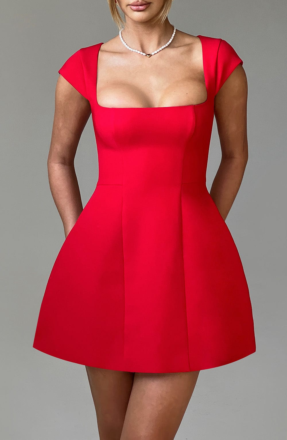 Abito Mini Rosso