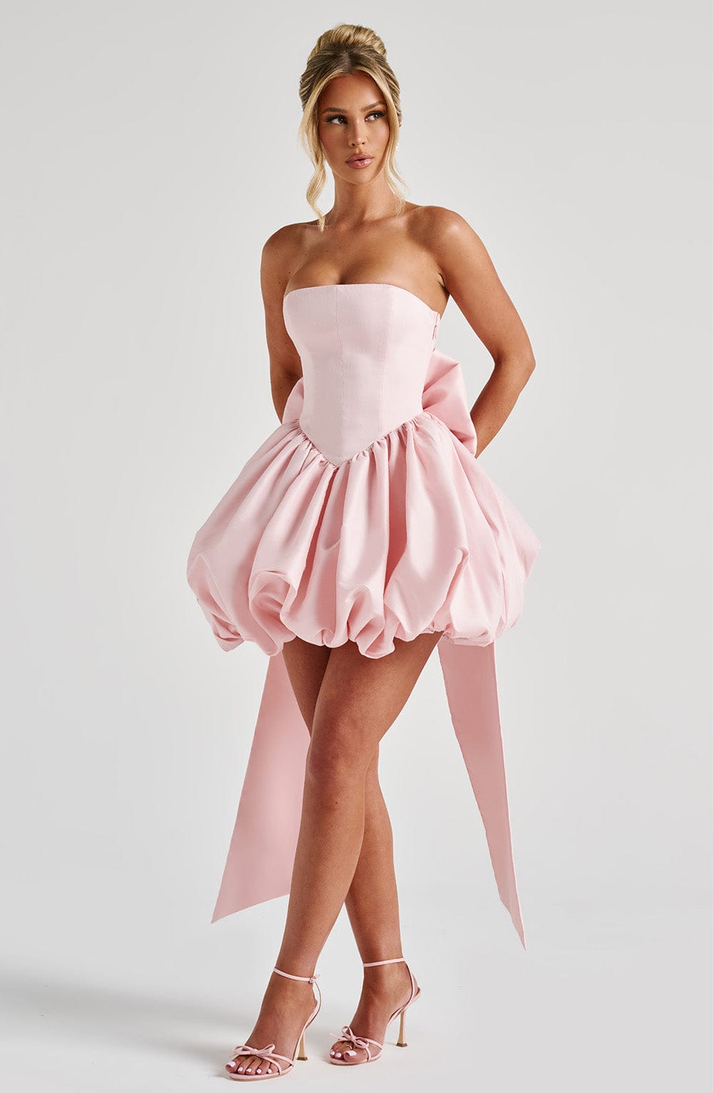 Abito Mini Lotus Rosa