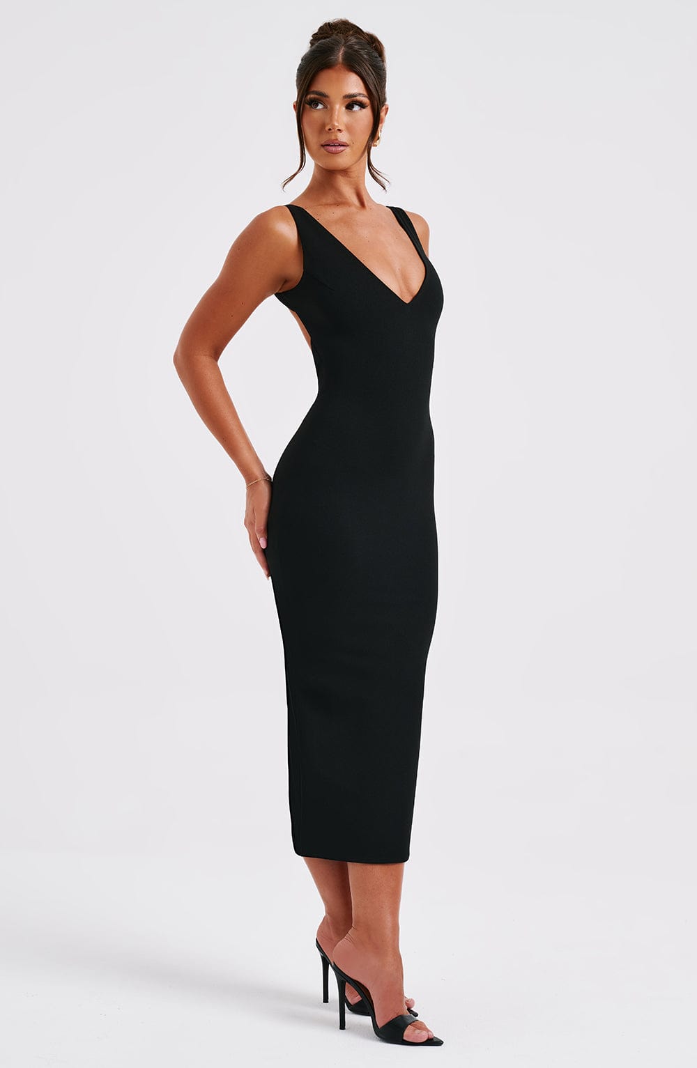 Abito Lucinda Midi Nero