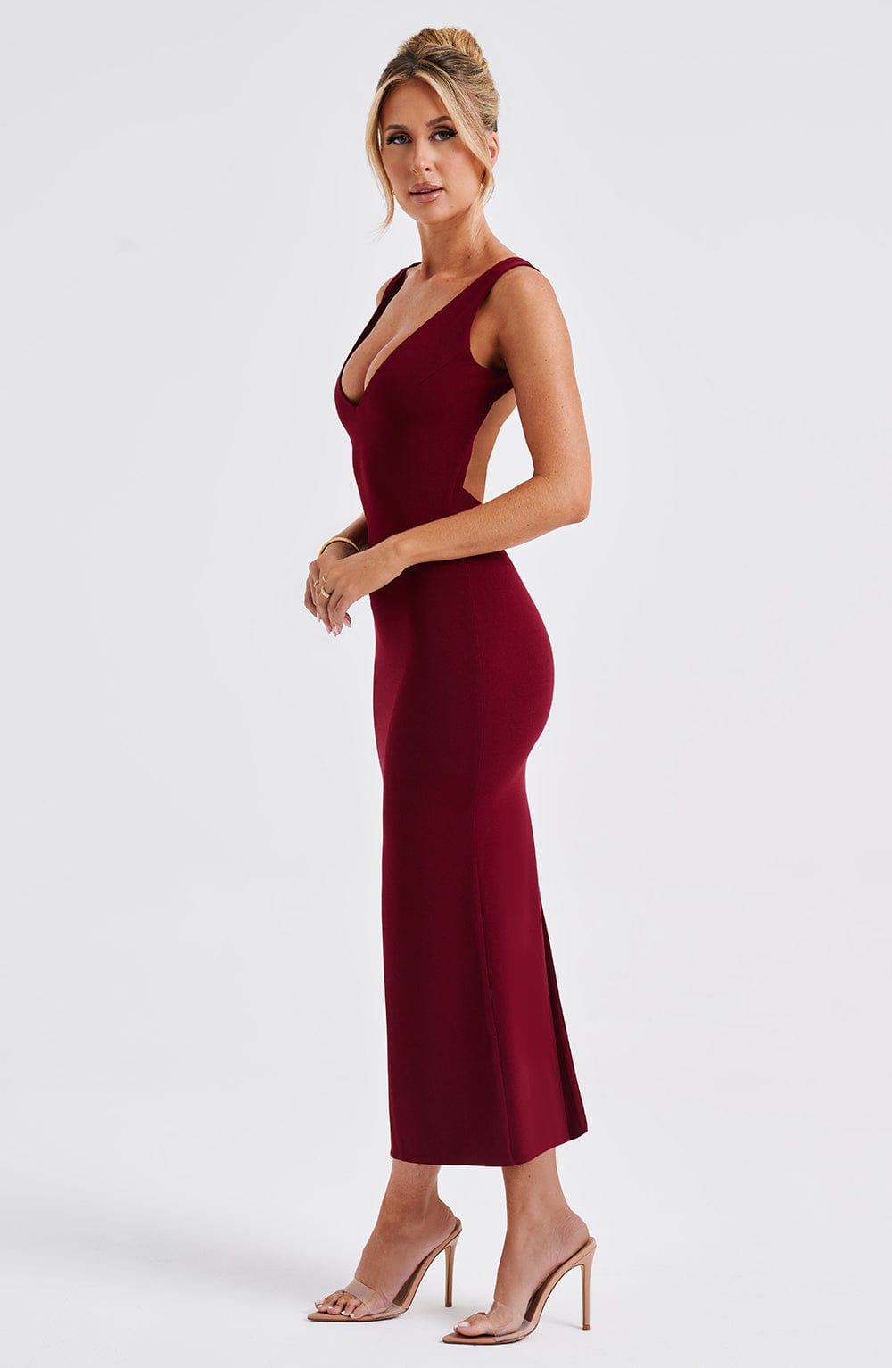 Abito Lucinda Midi Rosso