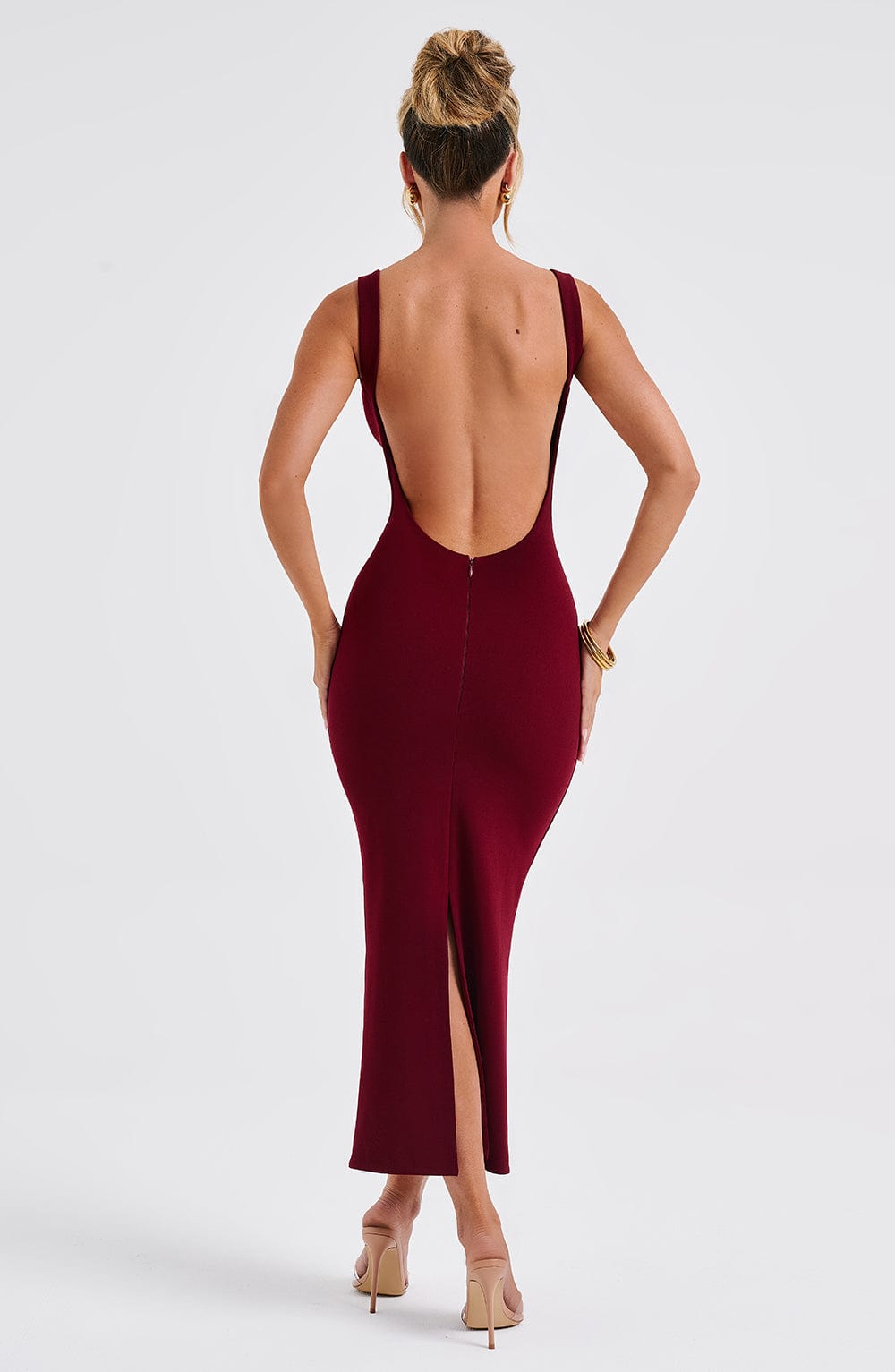 Abito Lucinda Midi Rosso