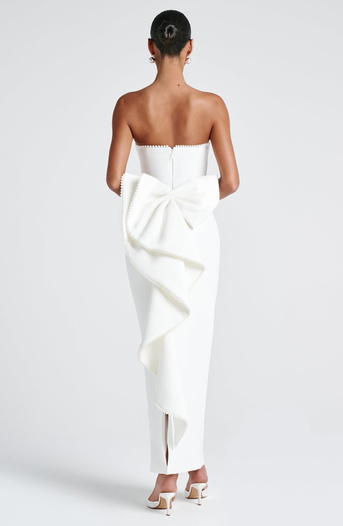 Abito Maxi Magnolia - Avorio