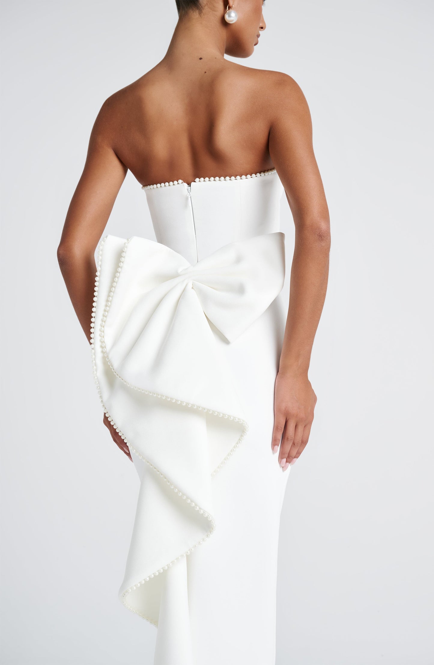 Abito Maxi Magnolia - Avorio