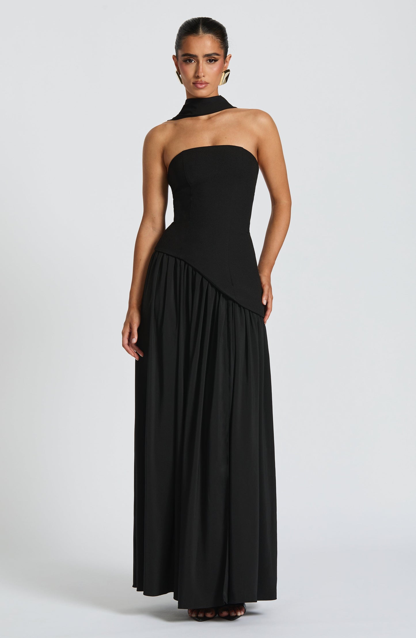 Abito Maxi Maliyah Nero