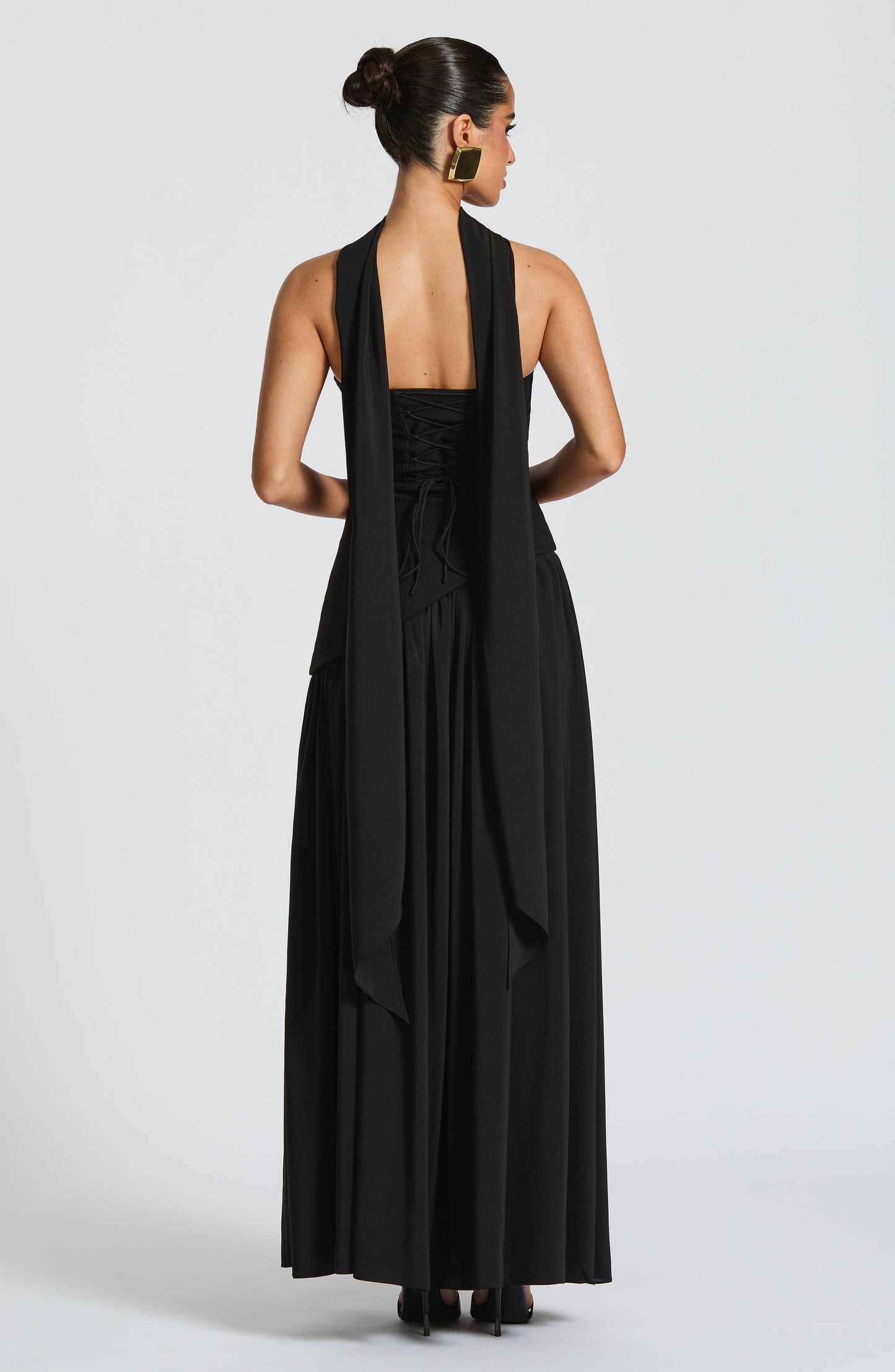 Abito Maxi Maliyah Nero