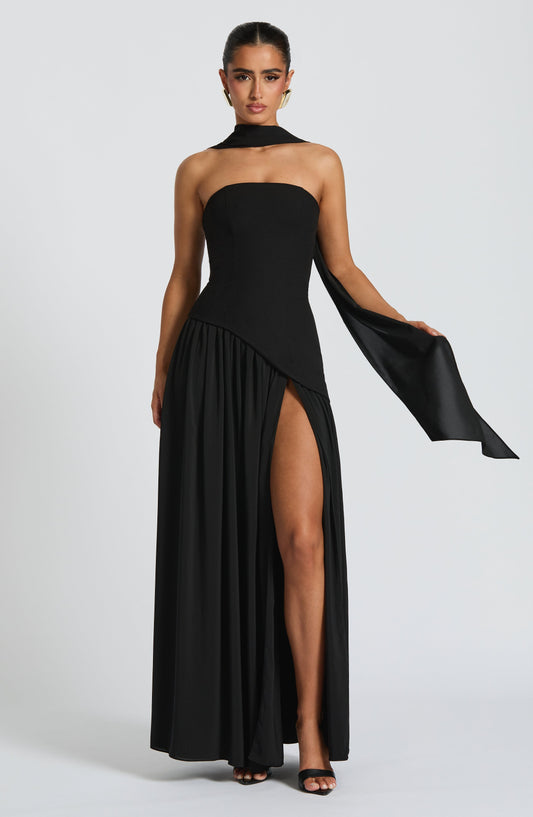 Abito Maxi Maliyah Nero